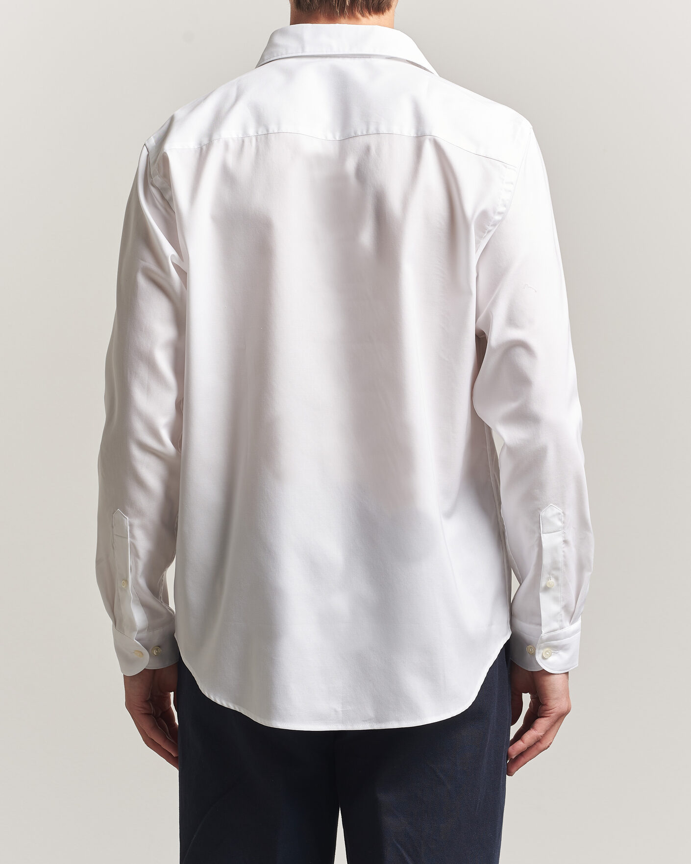 Uomini | Camicie | Eton | Casual Fit Signature Oxford Shirt White