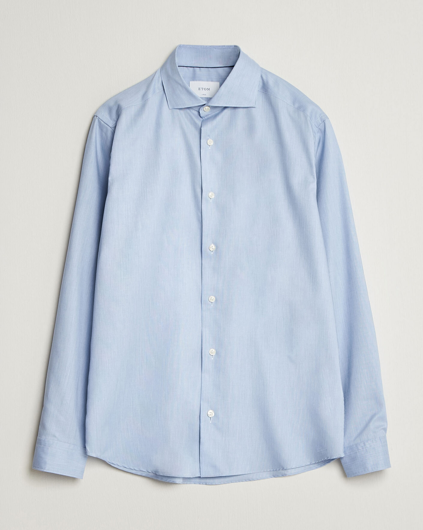 Uomini | Camicie | Eton | Casual Fit Signature Oxford Shirt Light Blue