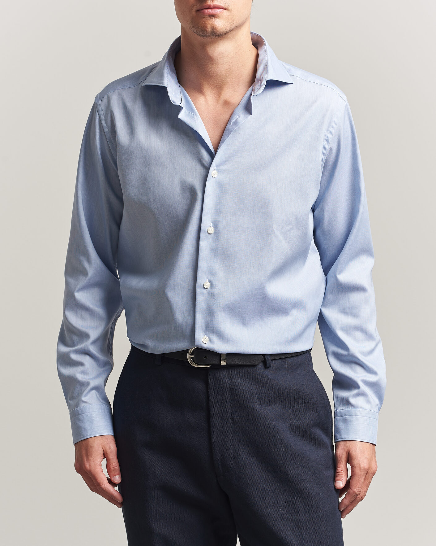 Uomini | Camicie | Eton | Casual Fit Signature Oxford Shirt Light Blue