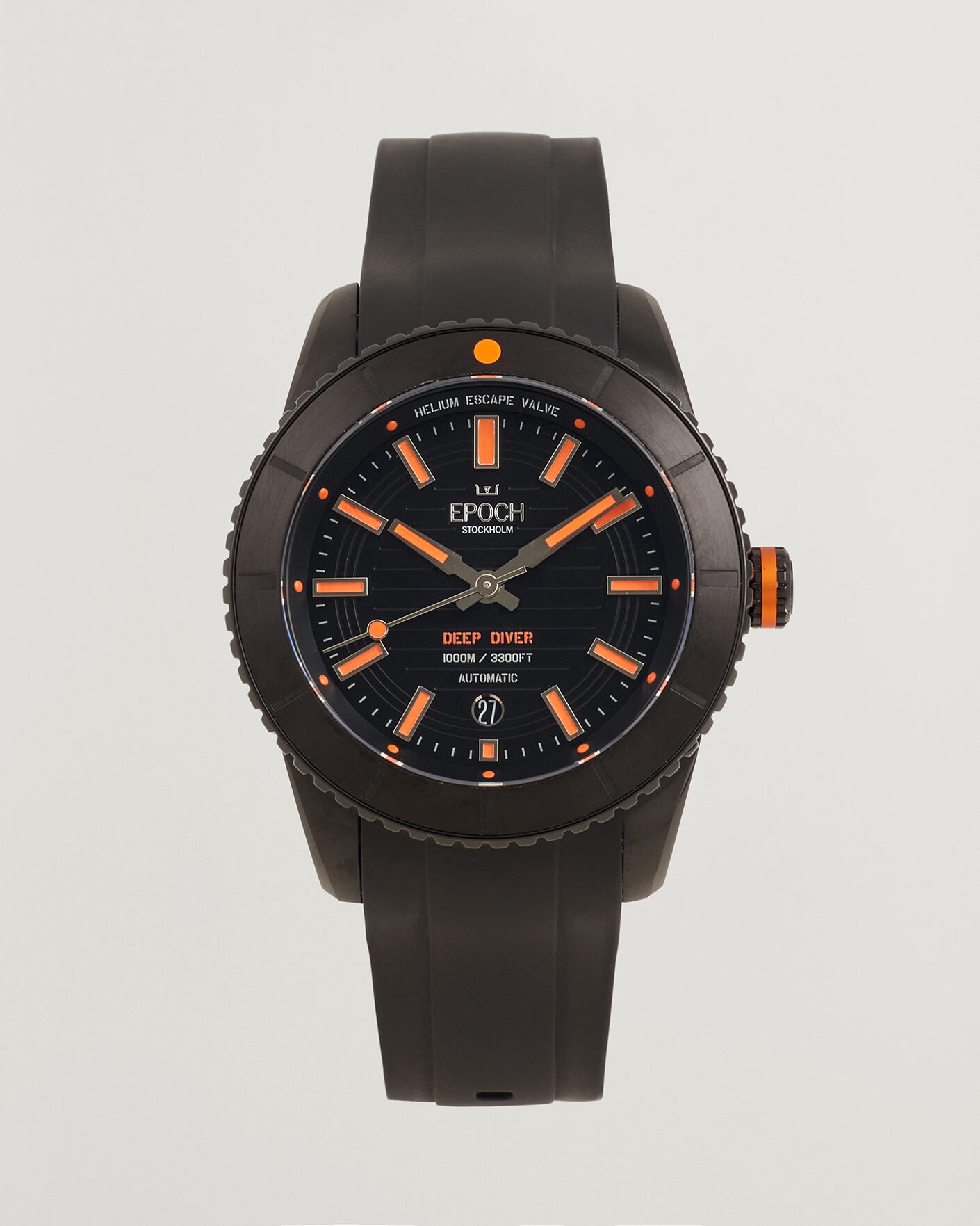 Uomini | Pre-Owned & Vintage Watches | Epoch Pre-Owned | Deep Diver DLC Orange LE 