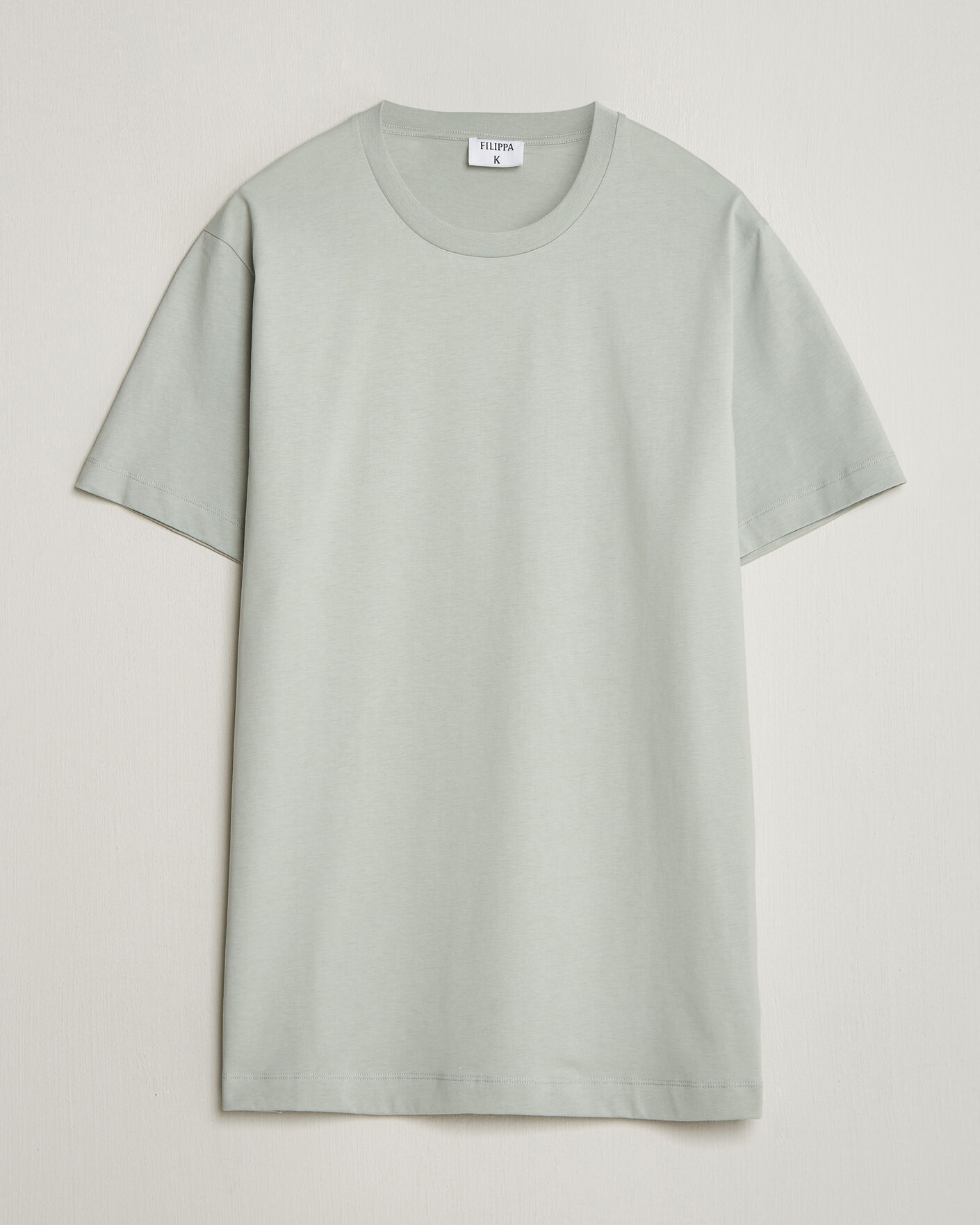 Uomini | T-shirt | Filippa K | Filip Crew Neck T-Shirt Silver Grey