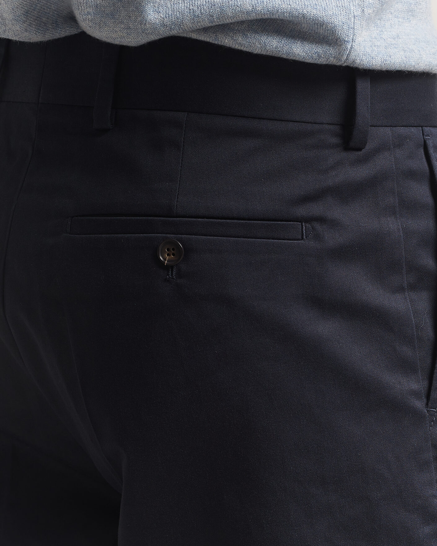 Uomini | Pantaloncini | Filippa K | Tailored Cotton Chino Shorts Navy