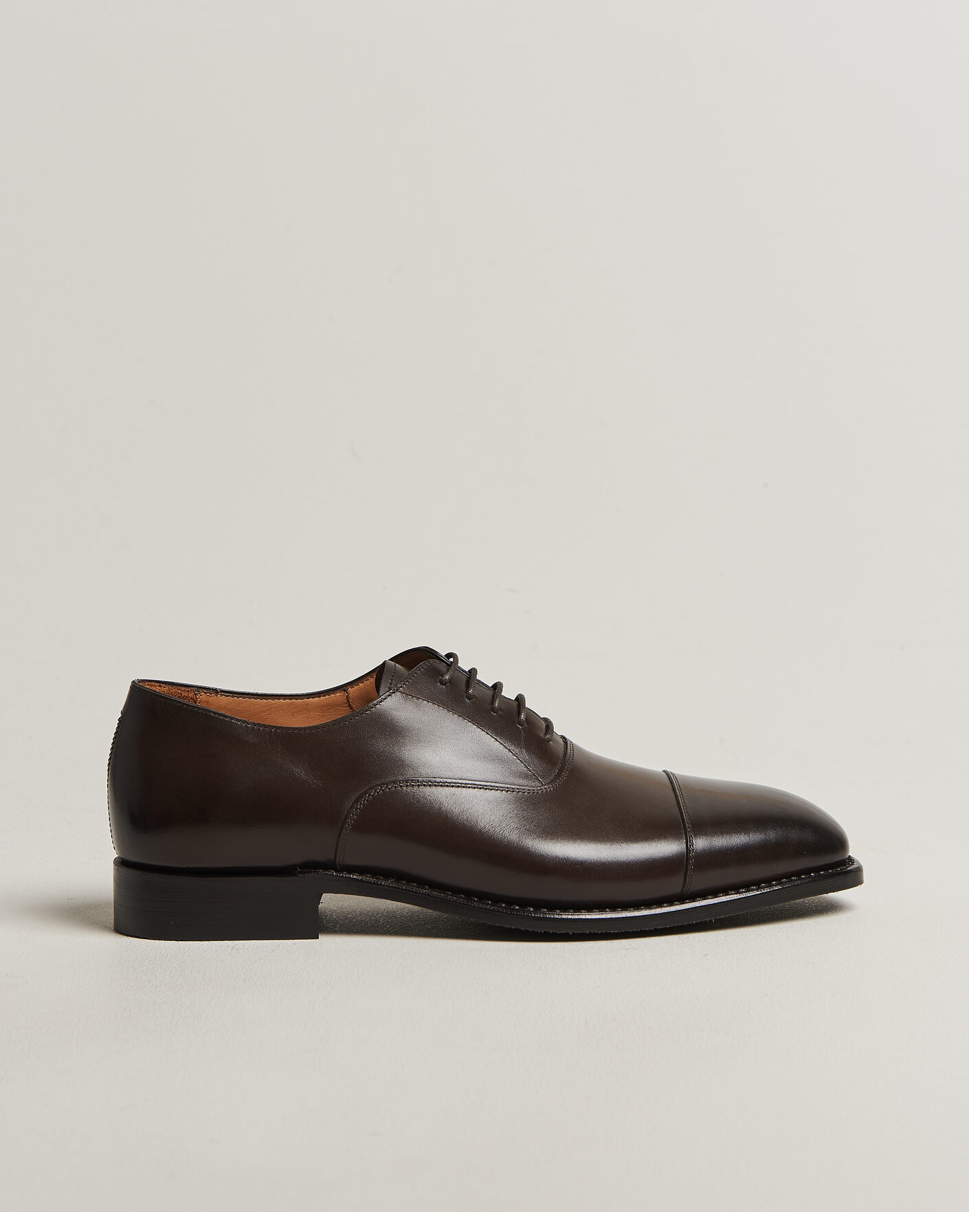 Uomini | Scarpe Oxford | Myrqvist | Äppelviken II Oxford Dark Brown Calf