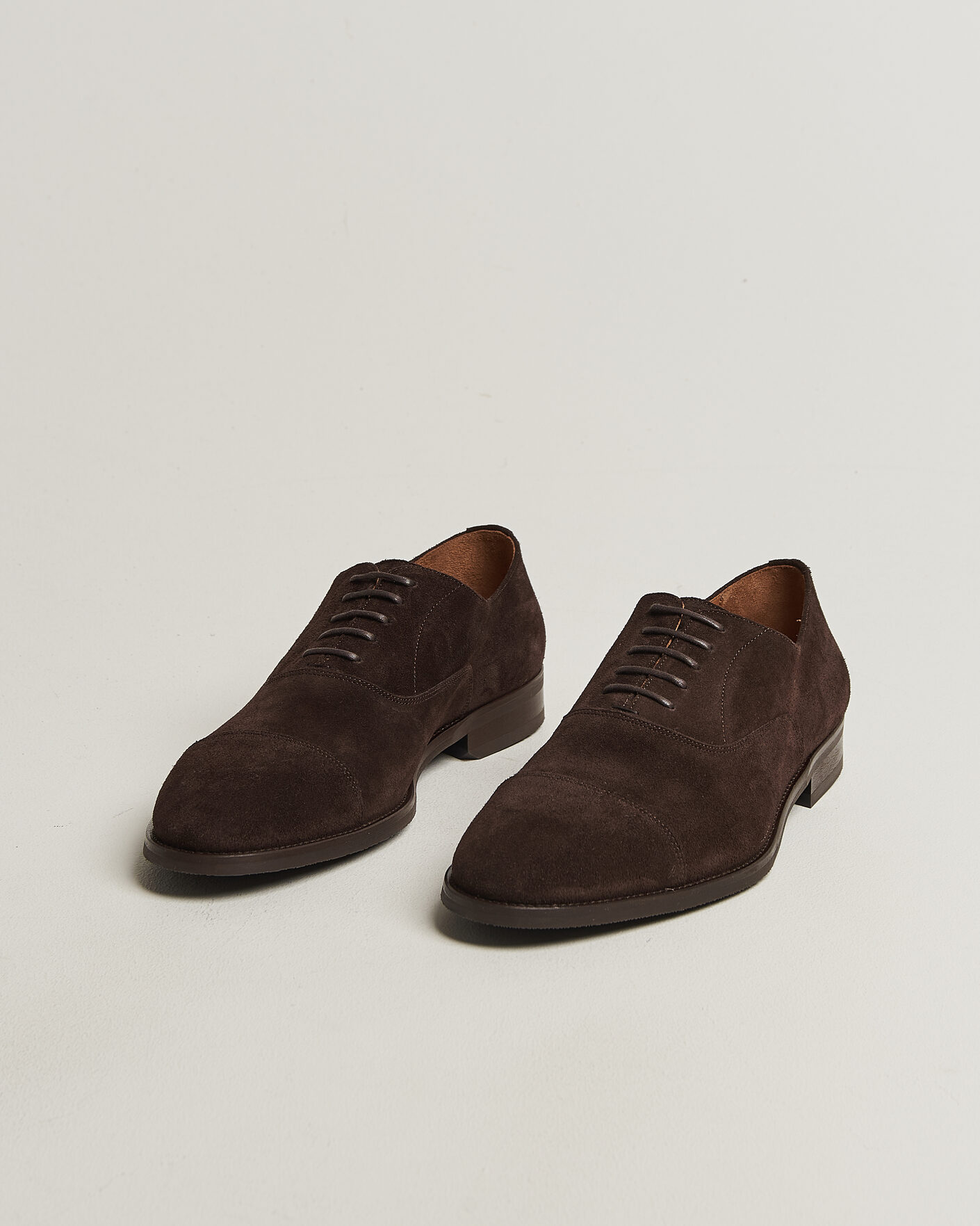 Uomini | Scarpe Oxford | Myrqvist | Vinterviken II Oxford Dark Brown Suede