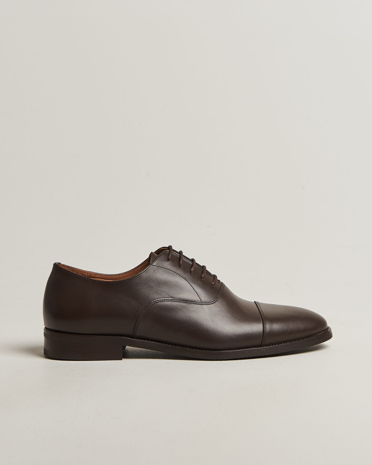 Uomini | Scarpe Oxford | Myrqvist | Vinterviken II Oxford Dark Brown Calf