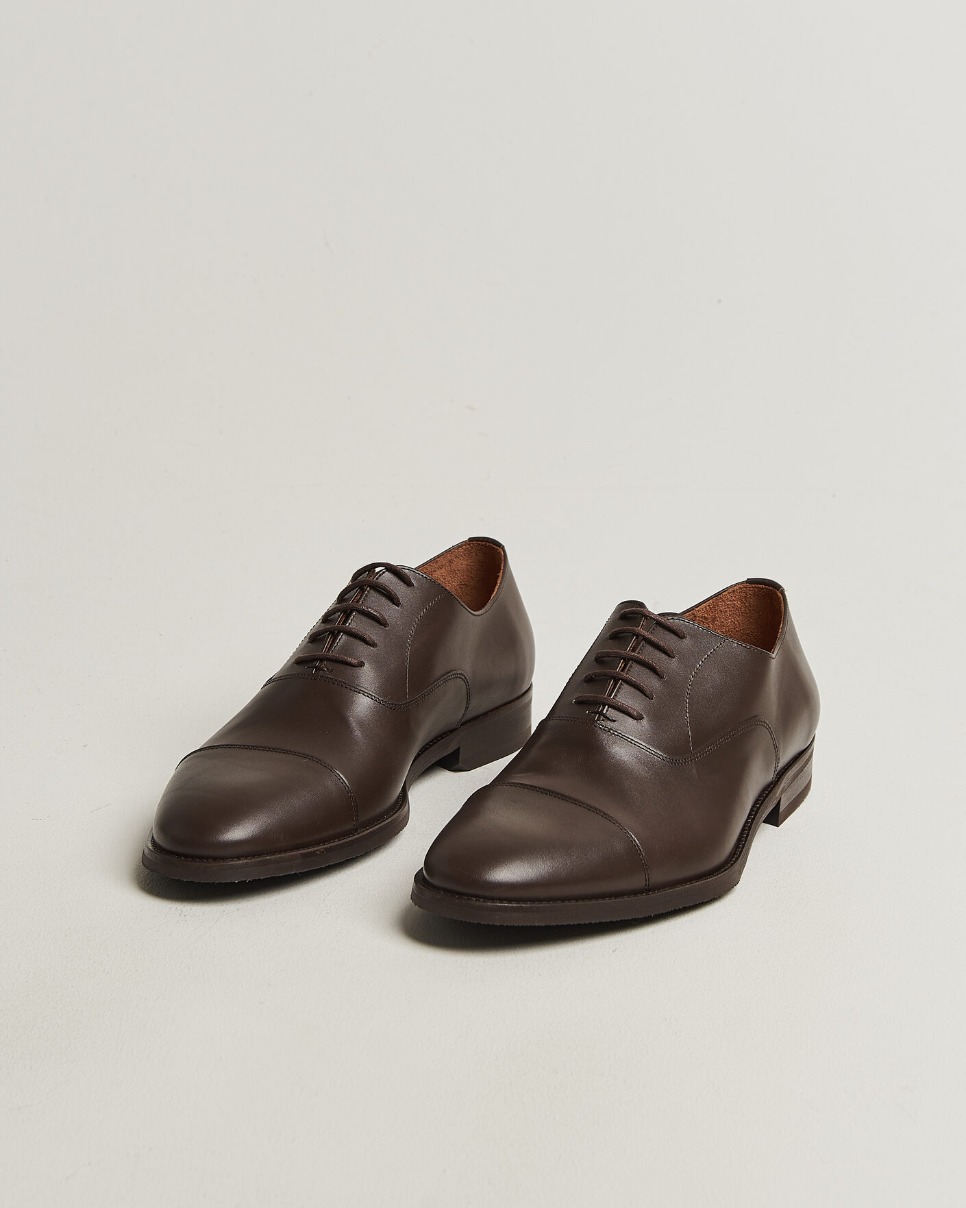 Uomini | Scarpe Oxford | Myrqvist | Vinterviken II Oxford Dark Brown Calf