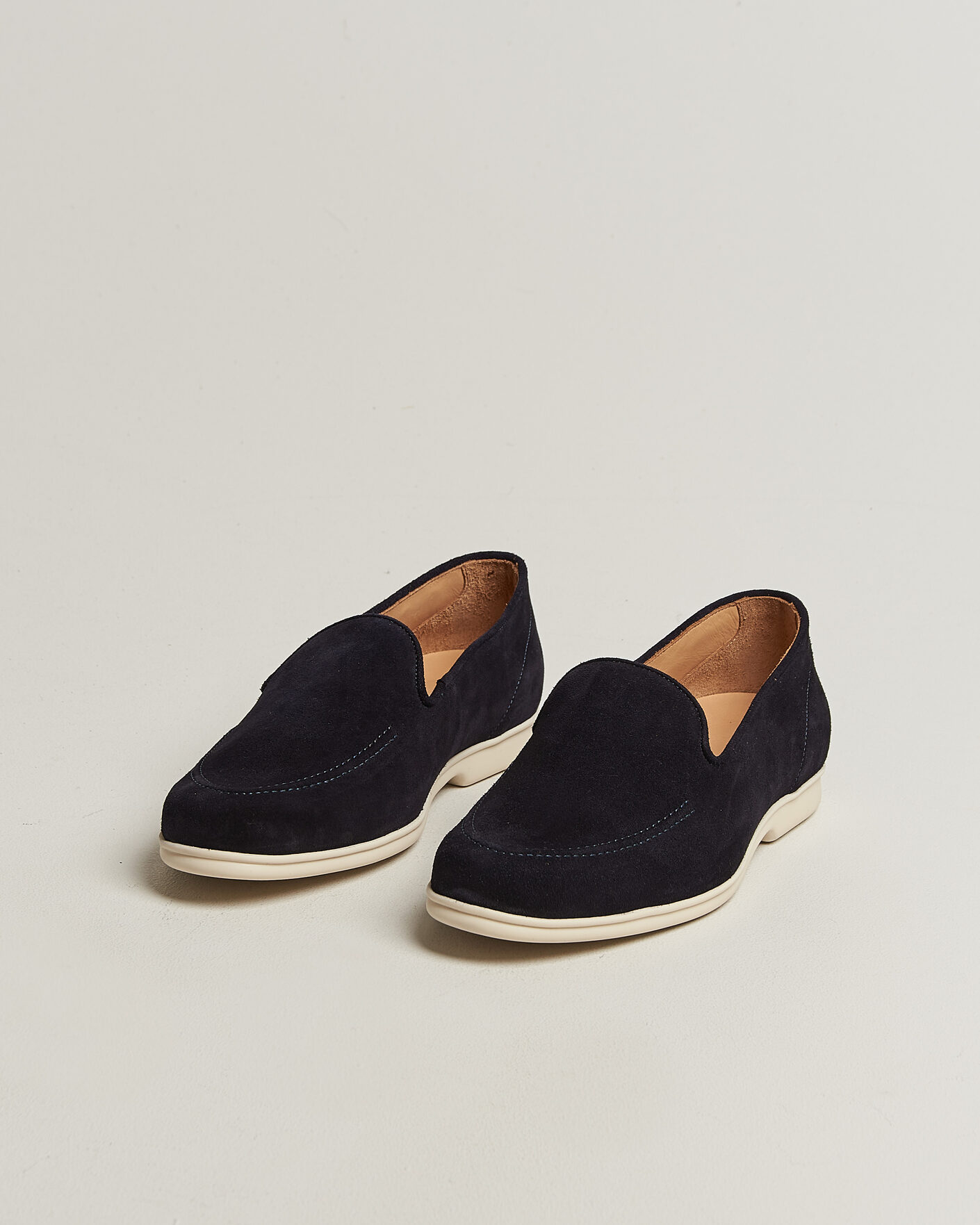 Uomini | Mocassini | Myrqvist | Brännö II Loafers Navy Suede