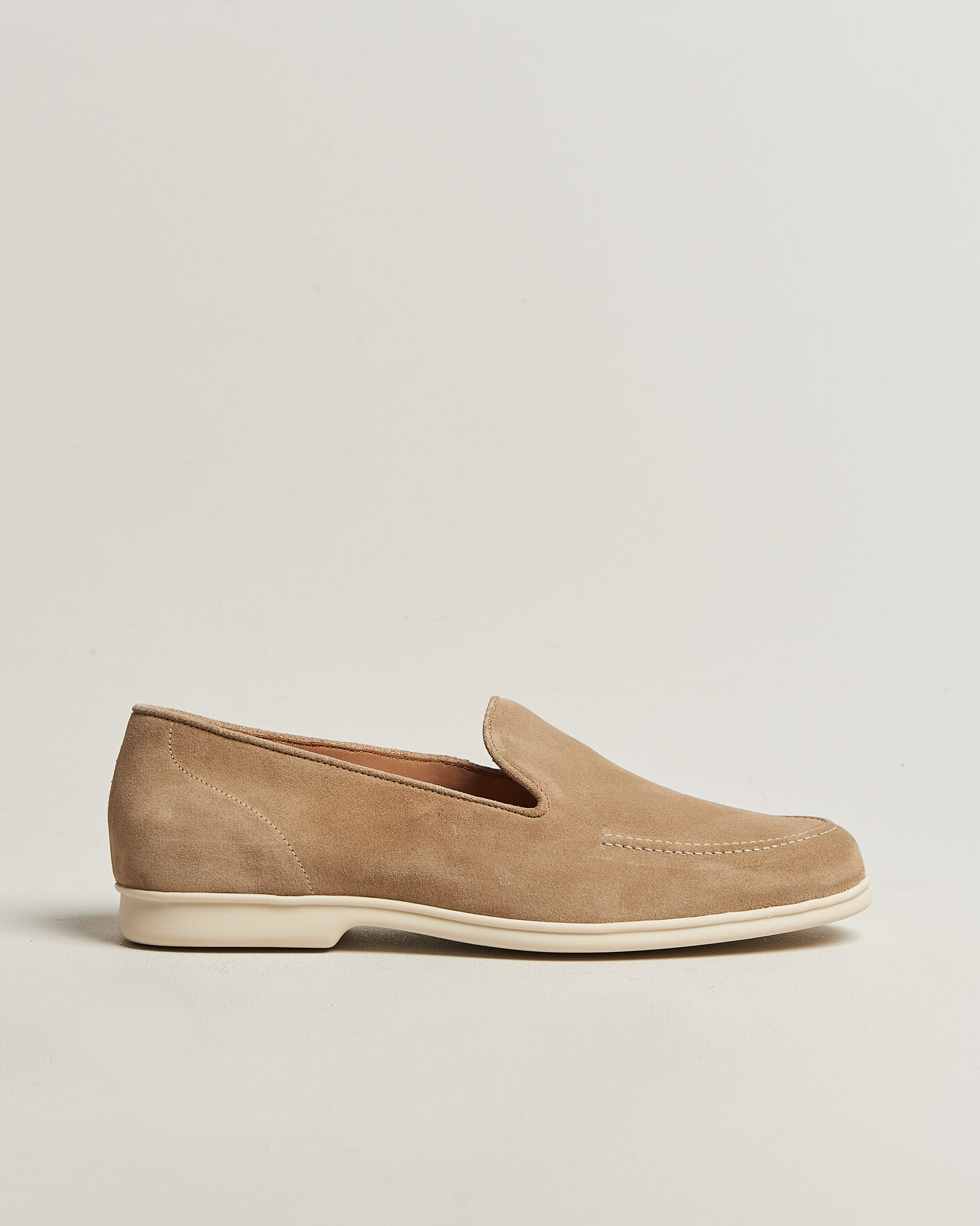 Uomini | Mocassini | Myrqvist | Brännö II Loafers Sand Suede