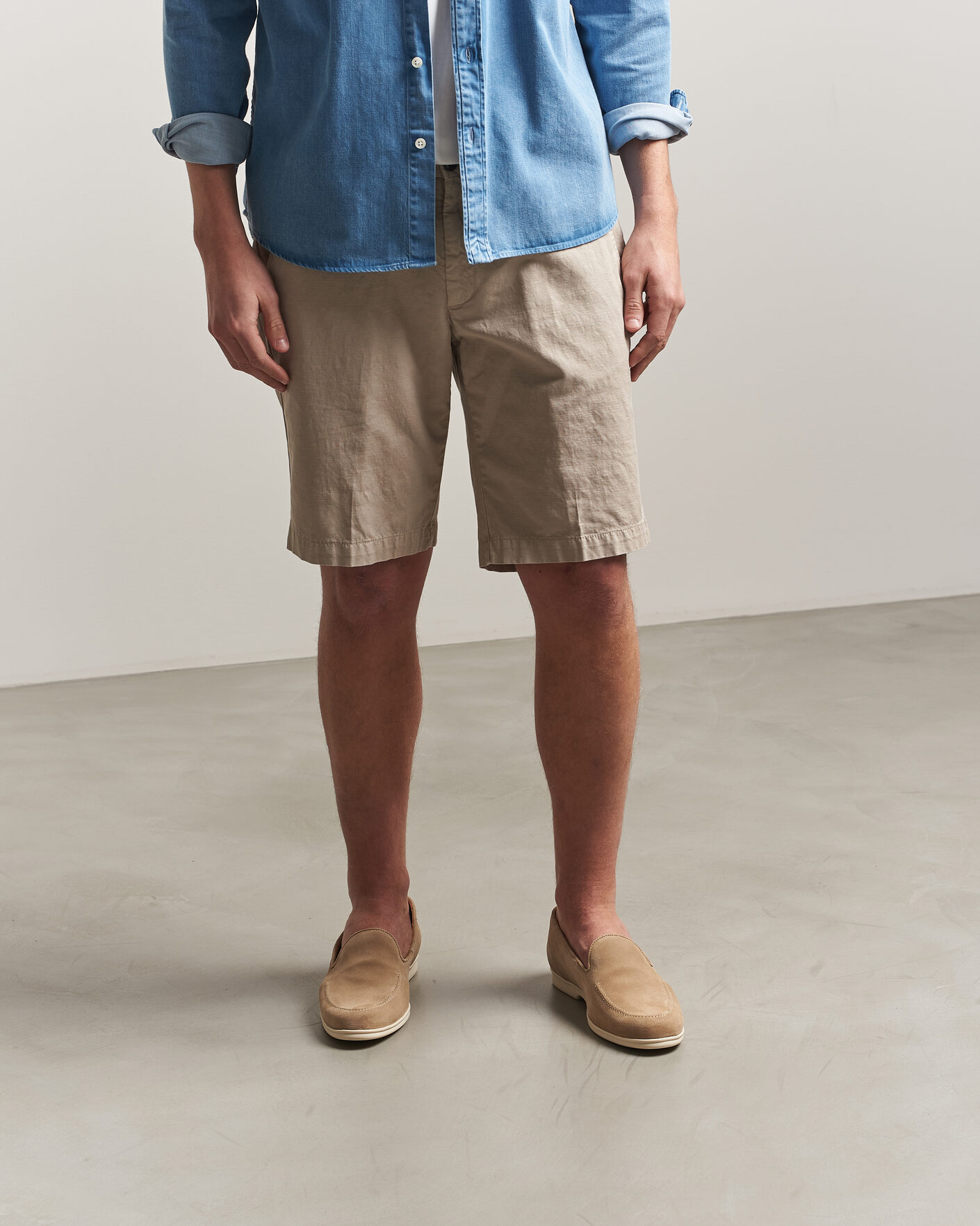 Uomini | Mocassini | Myrqvist | Brännö II Loafers Sand Suede
