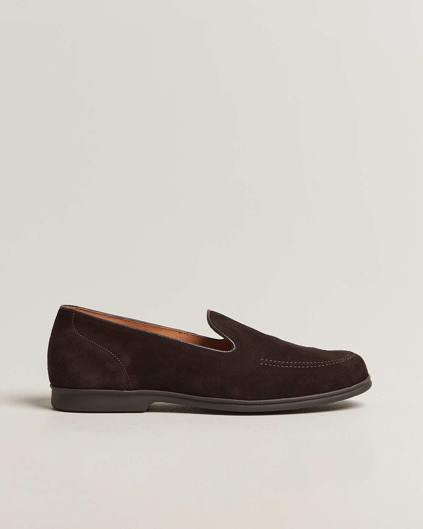 Uomini | Mocassini | Myrqvist | Brännö II Loafers Dark Brown Suede