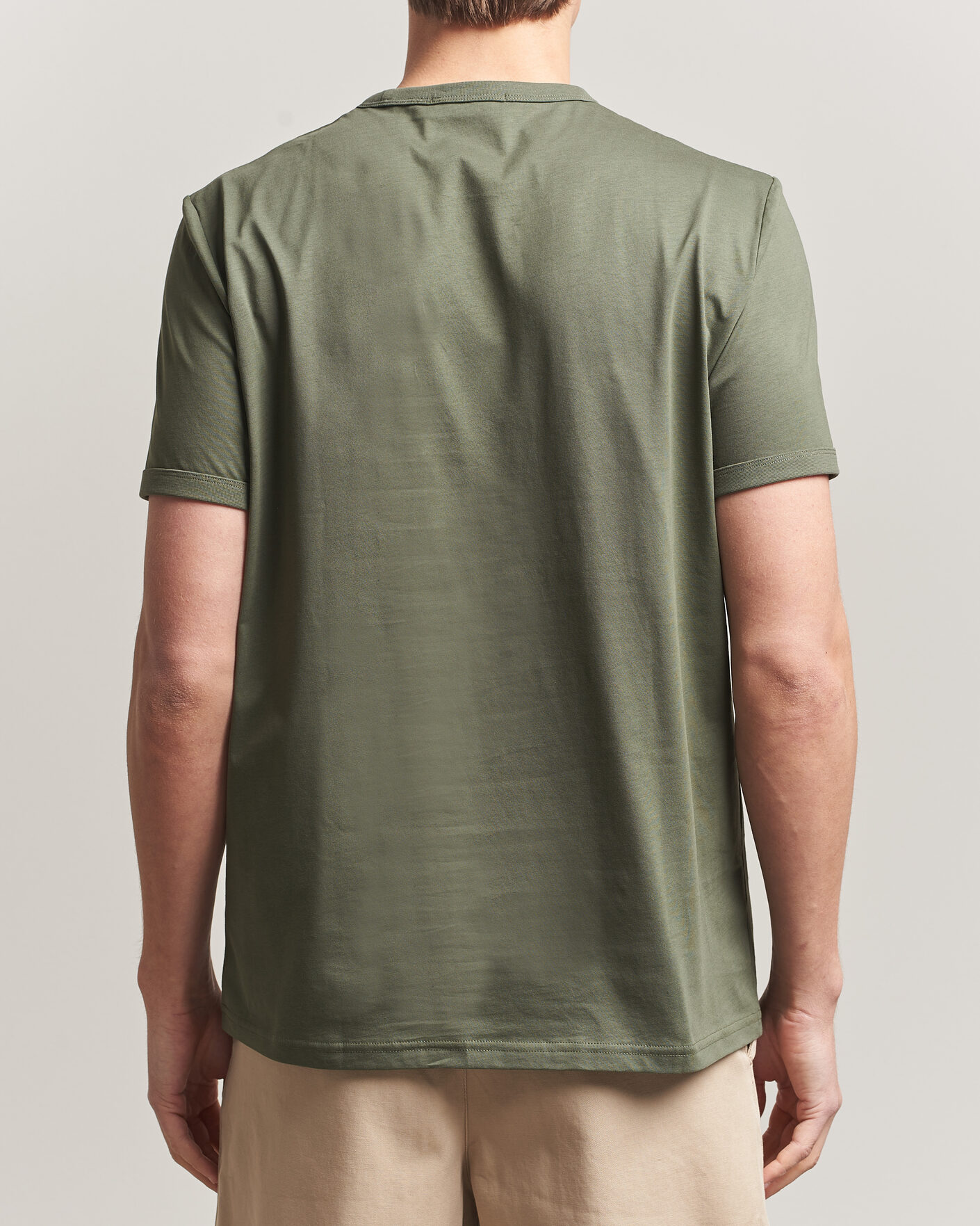 Uomini | T-shirt | Fred Perry | Ringer T-Shirt Laurel Wreath Green