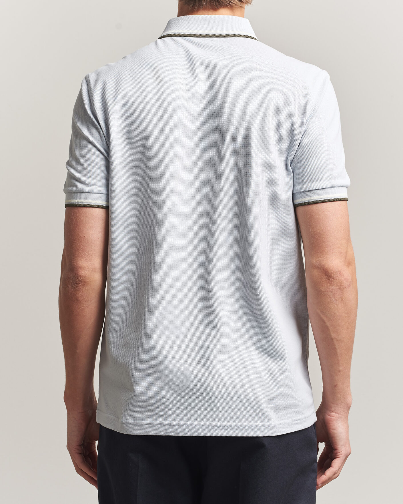 Uomini | Polo | Fred Perry | Twin Tipped Polo Shirt Dusky Blue