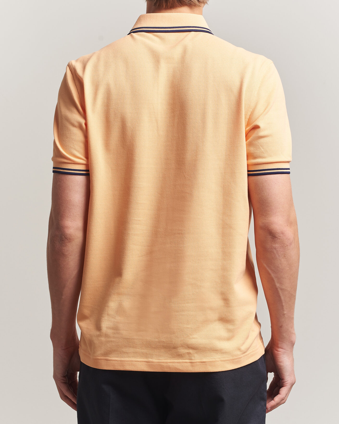 Uomini | Polo | Fred Perry | Twin Tipped Polo Shirt Peach