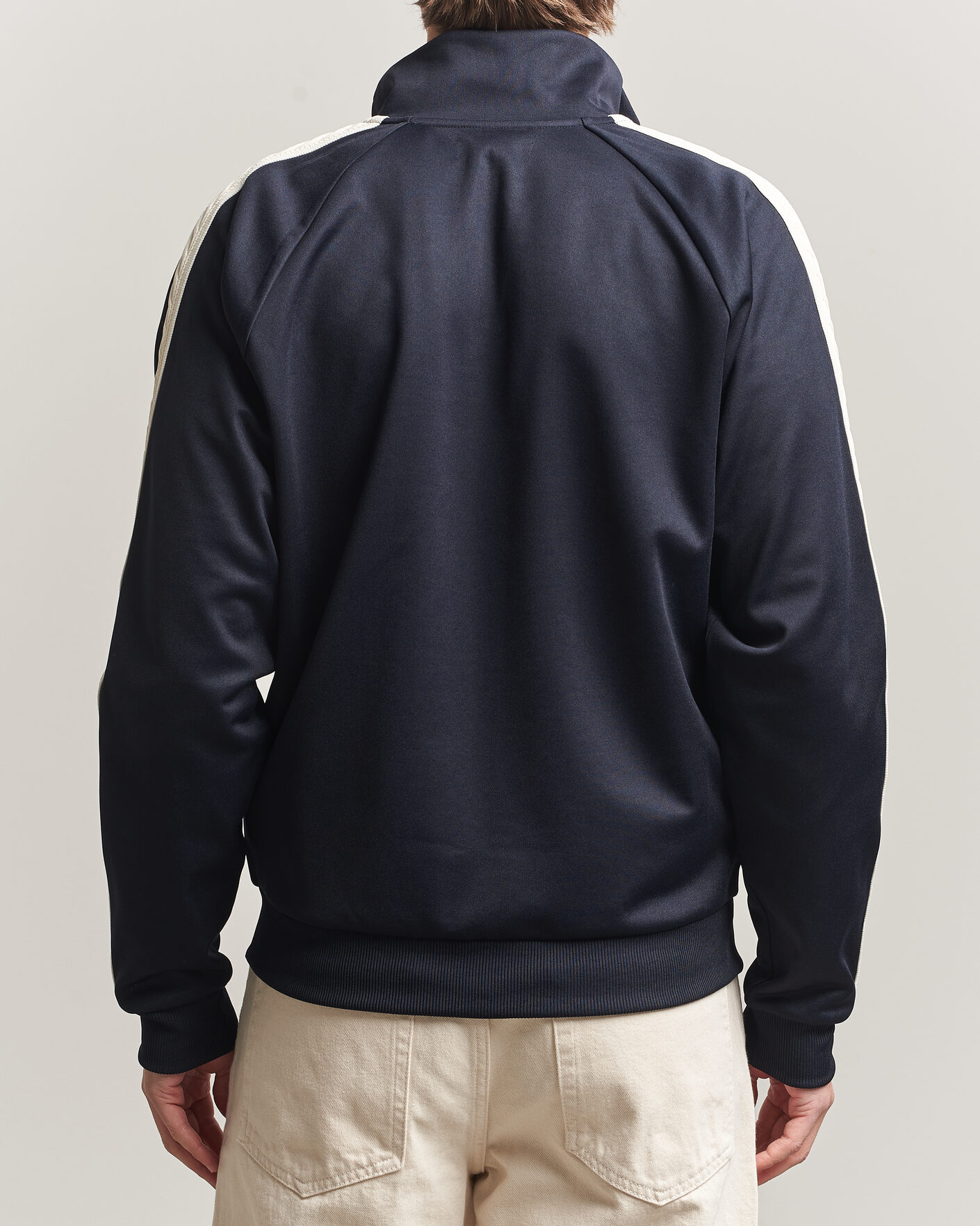 Uomini | Maglieria | Fred Perry | Cable Taped Track Jacket Navy