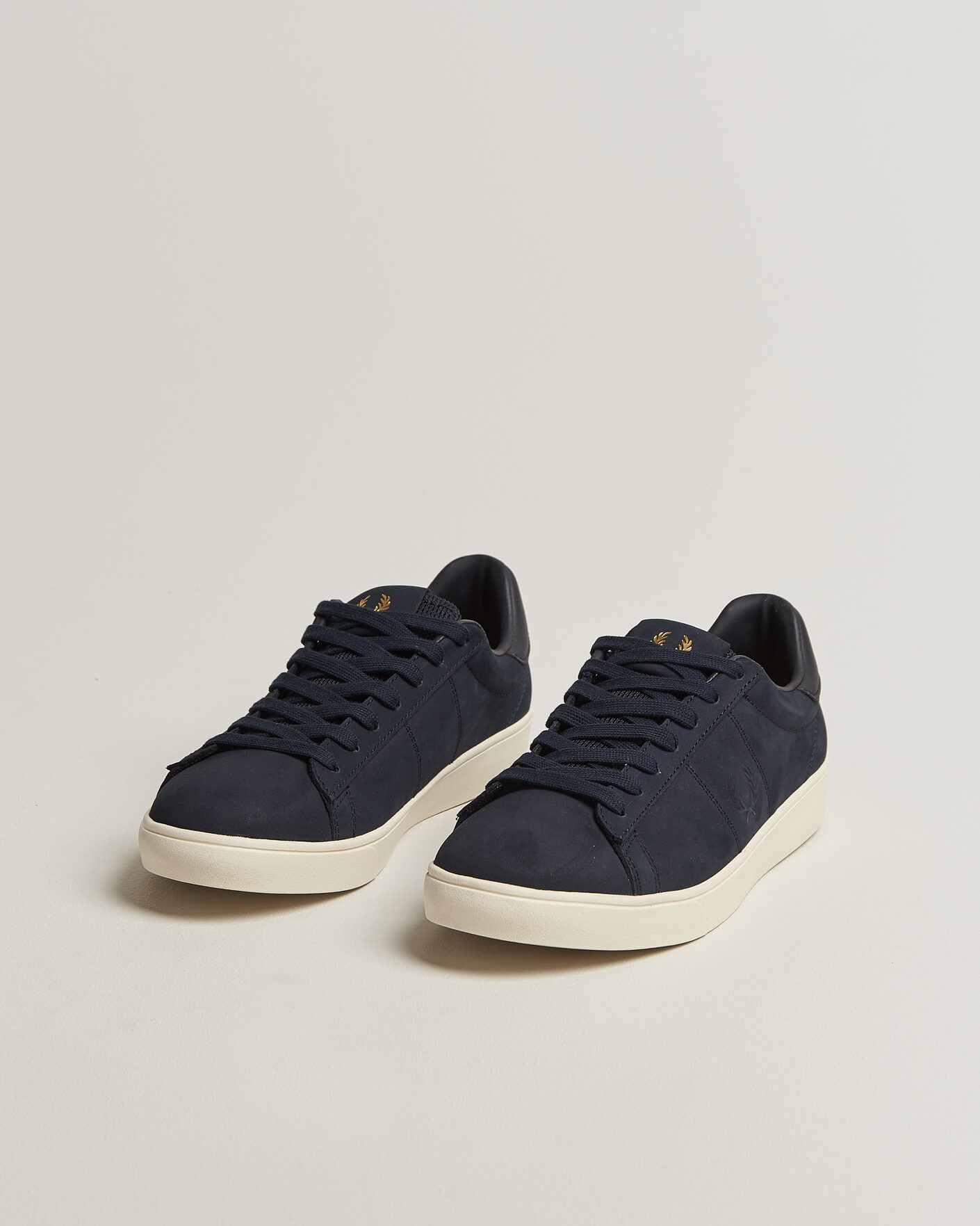 Uomini | Sneakers | Fred Perry | Spencer Nubuck Sneaker Navy