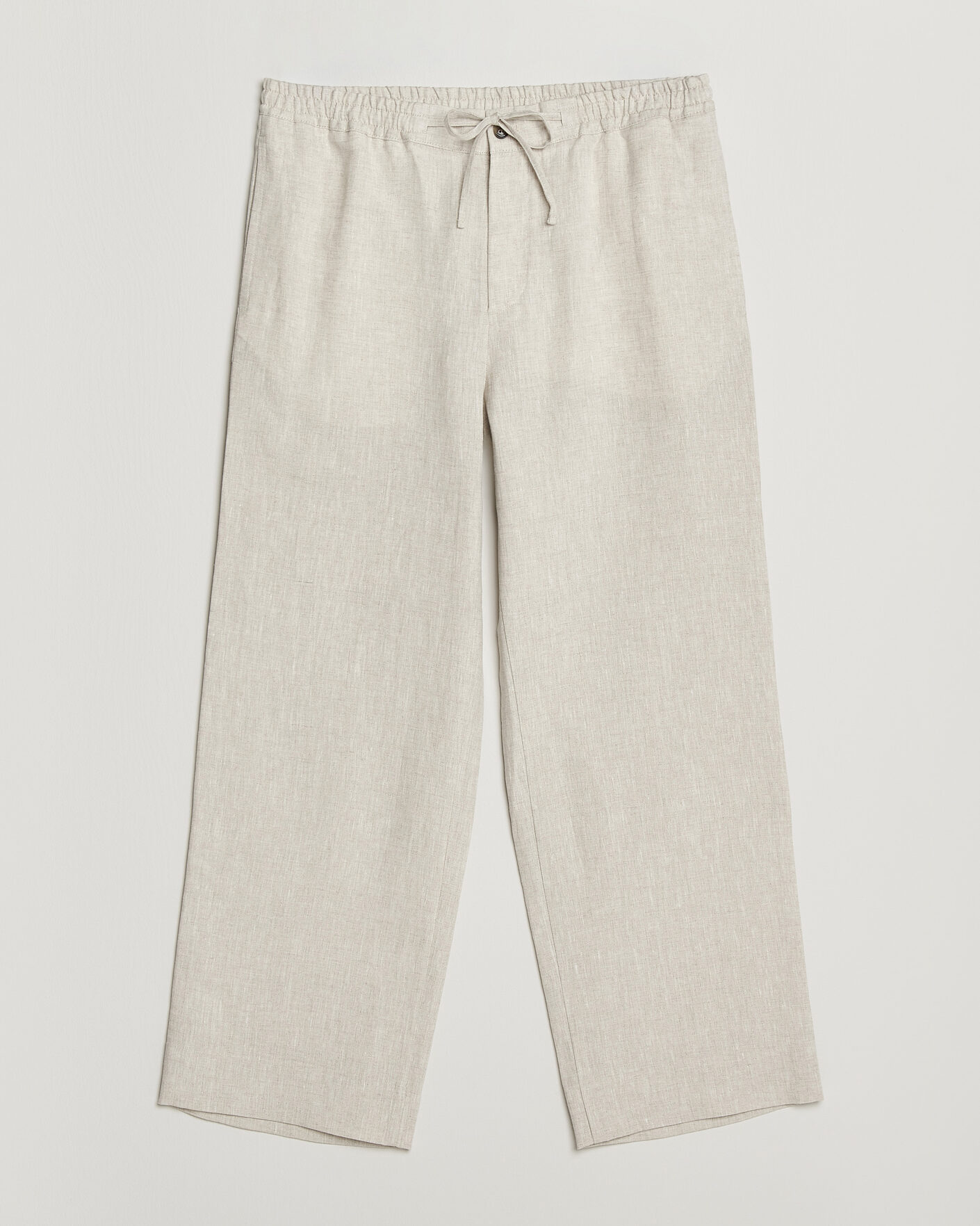 Uomini | Pantaloni | J.Lindeberg | Noah Drape Linen Pants Moonbeam