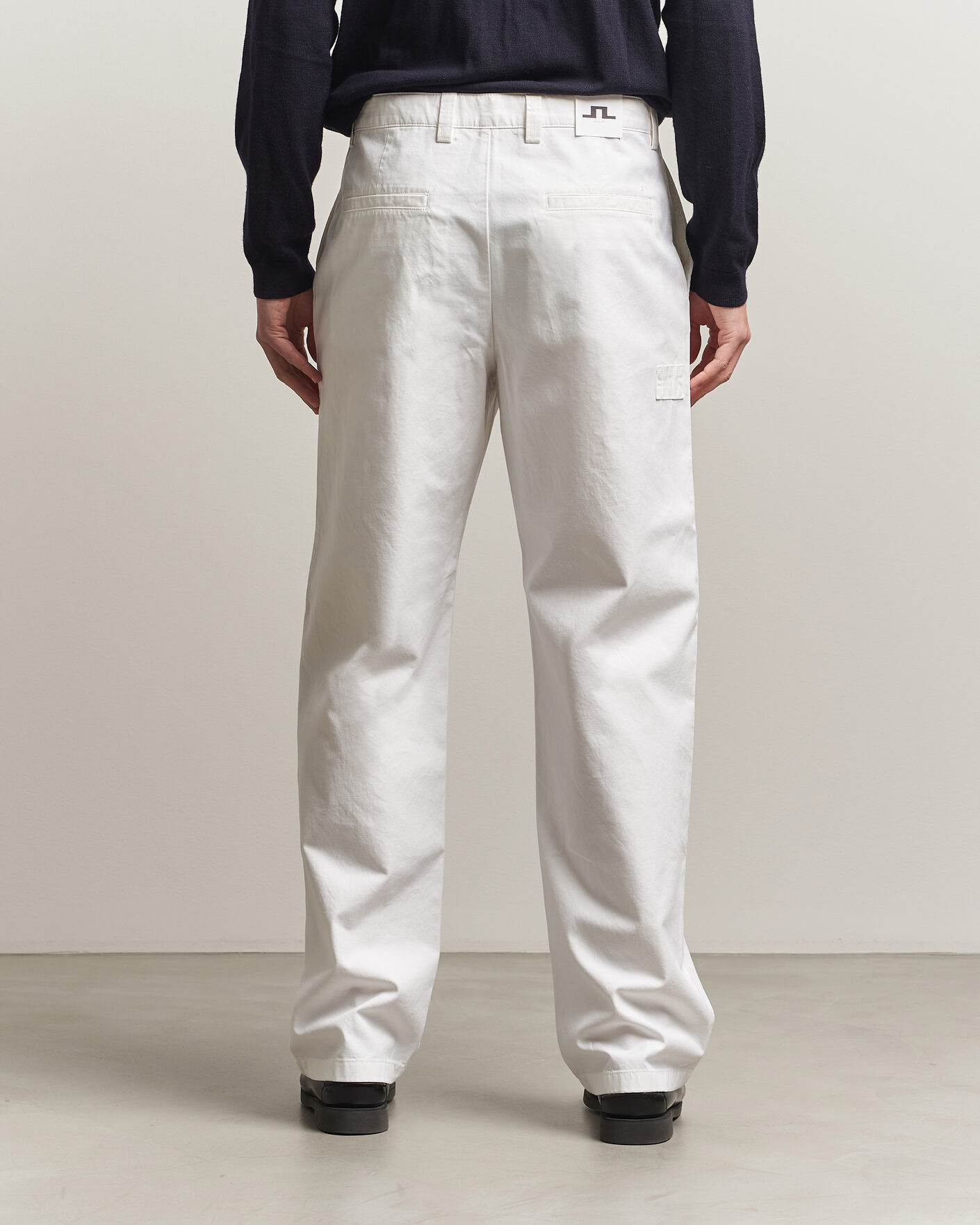 Uomini | Pantaloni | J.Lindeberg | Devyn Cotton Twill Pants White
