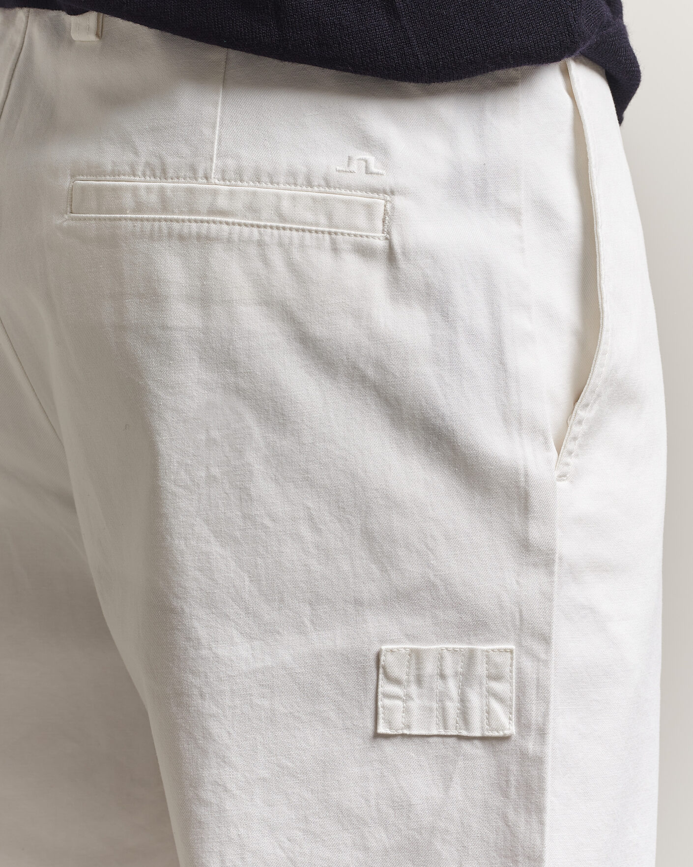 Uomini | Pantaloni | J.Lindeberg | Devyn Cotton Twill Pants White