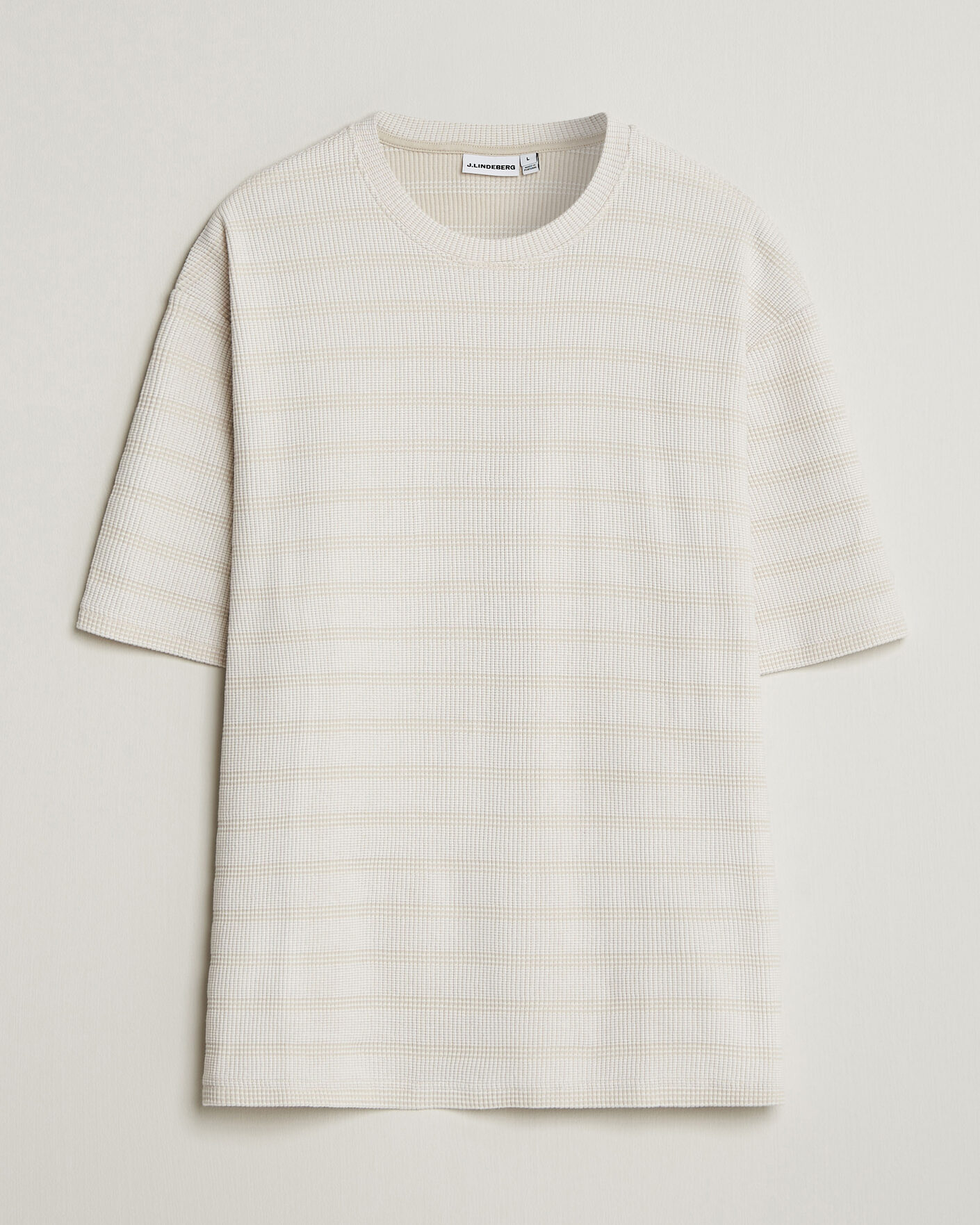 Uomini | T-shirt | J.Lindeberg | Jose Jacquard T-Shirt Moonbeam