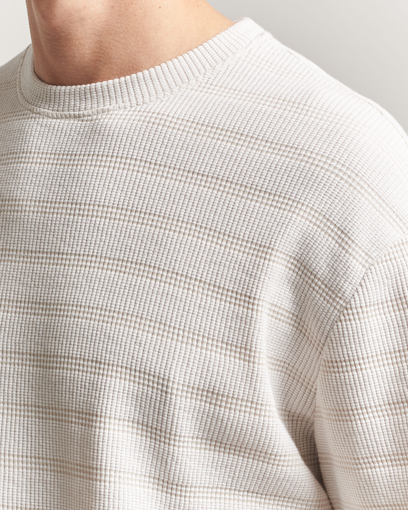 Uomini | T-shirt | J.Lindeberg | Jose Jacquard T-Shirt Moonbeam