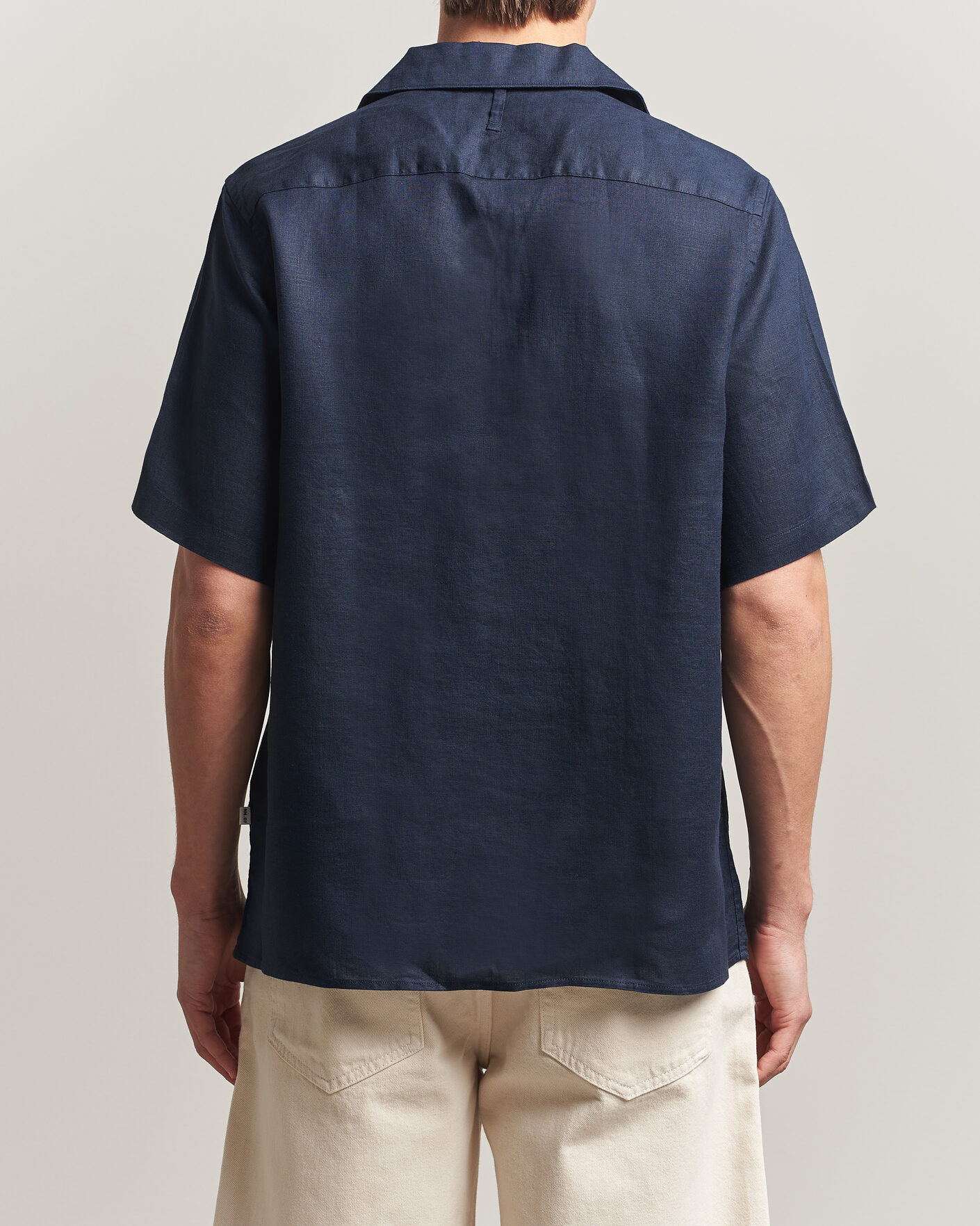 Uomini | Camicie | NN07 | Julio Linen Resort Shirt Navy Blue