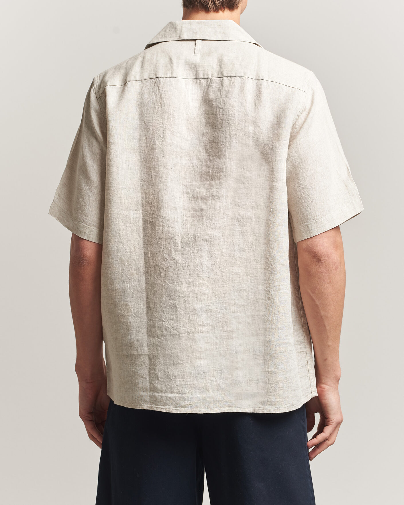 Uomini | Camicie | NN07 | Julio Linen Resort Shirt Oat