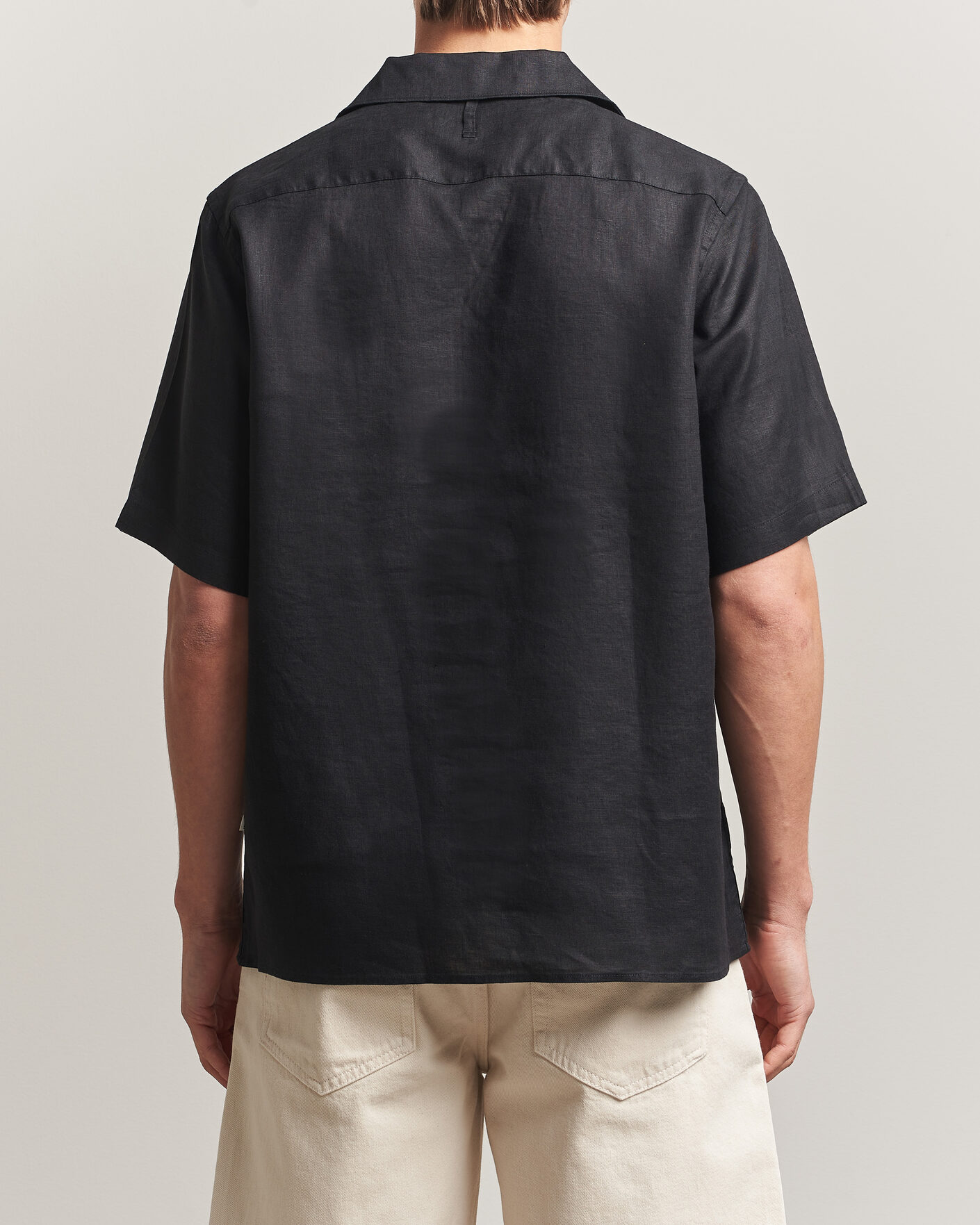 Uomini | Camicie | NN07 | Julio Linen Resort Shirt Black