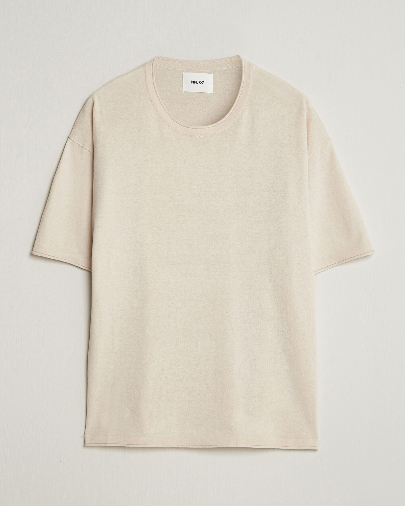 Uomini | T-shirt | NN07 | Ryan Cotton/Linen T-Shirt Oat