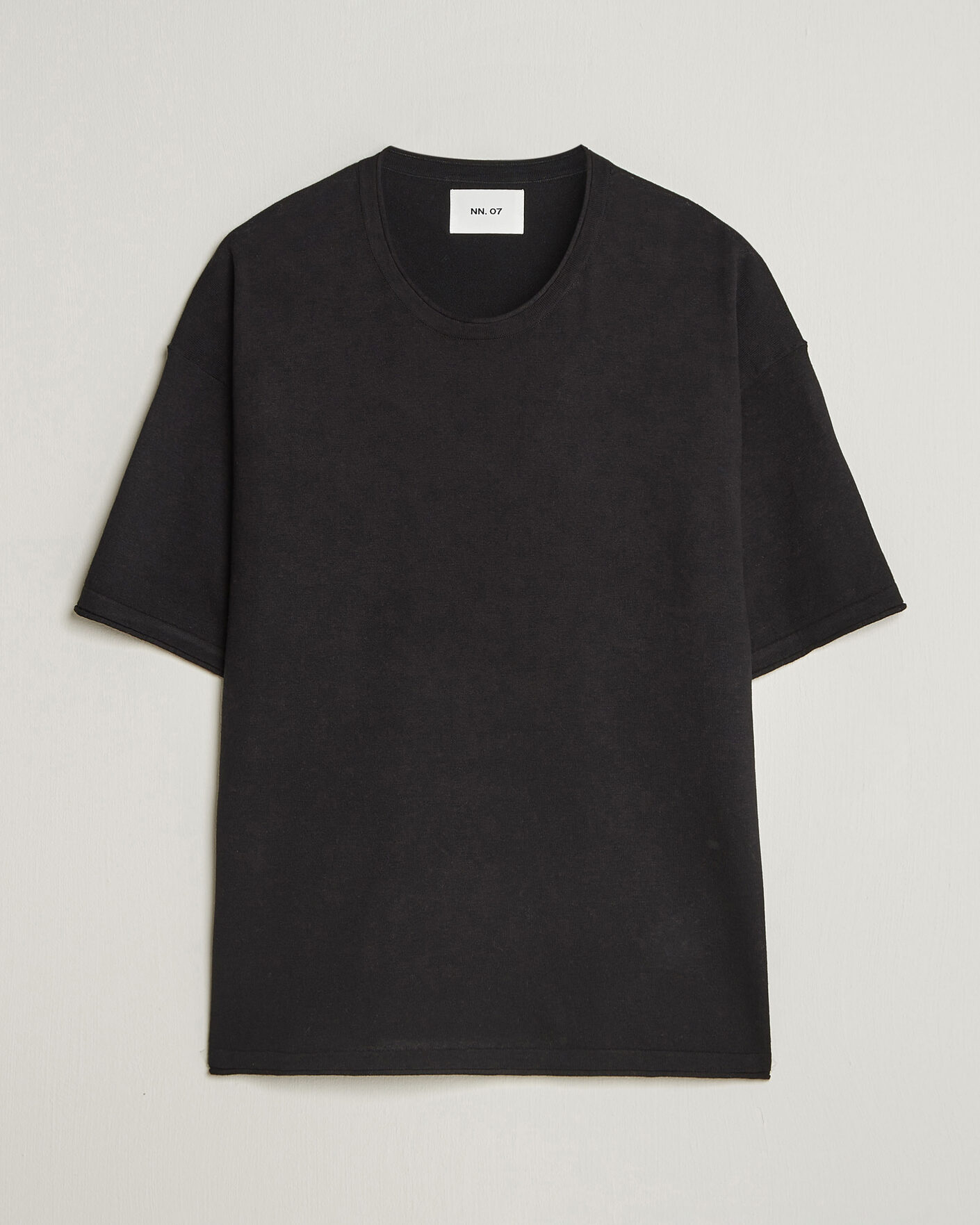 Uomini | T-shirt | NN07 | Ryan Cotton/Linen T-Shirt Black