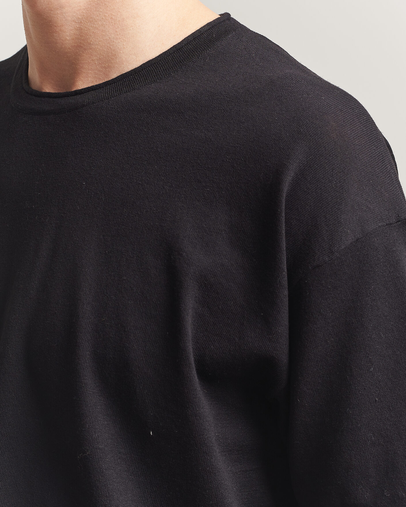 Uomini | T-shirt | NN07 | Ryan Cotton/Linen T-Shirt Black