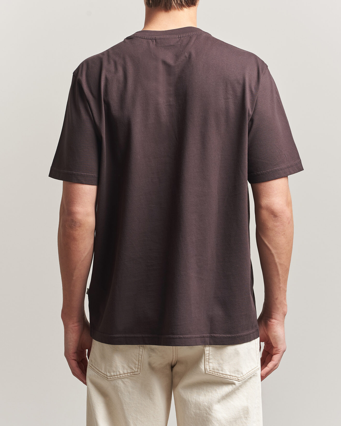 Uomini | T-shirt | NN07 | Adam Crew Neck T-Shirt Dusky Port