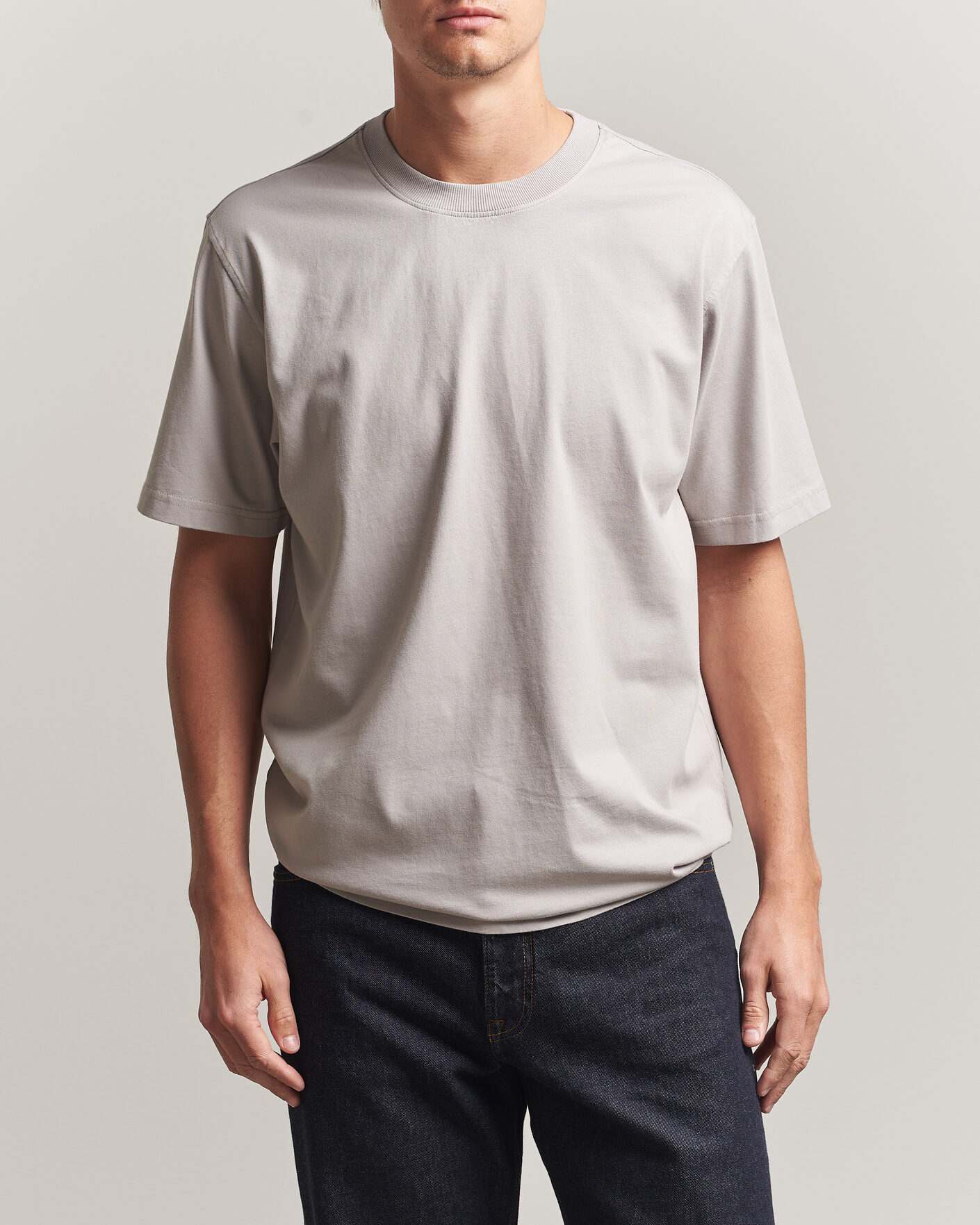 Uomini | T-shirt | NN07 | Adam Crew Neck T-Shirt Moon Dust