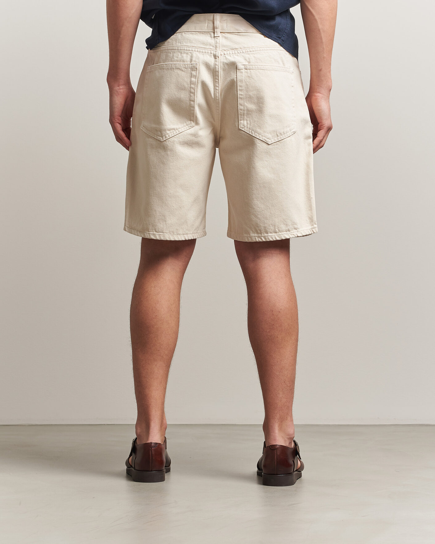 Uomini | Pantaloncini | NN07 | Otis Denim Shorts Ecru