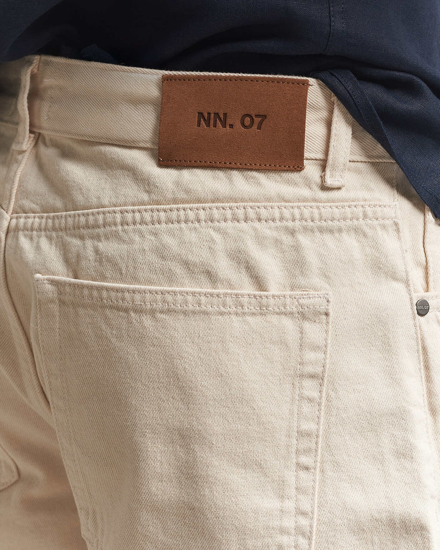 Uomini | Pantaloncini | NN07 | Otis Denim Shorts Ecru