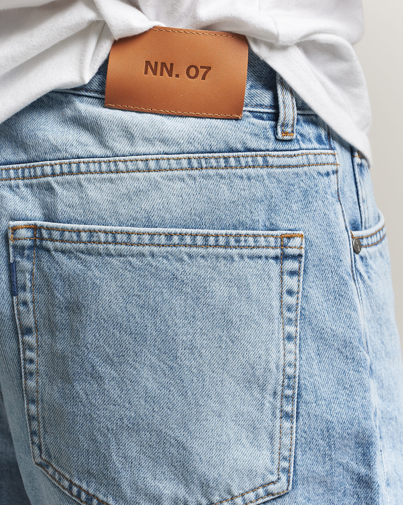 Uomini | Pantaloncini | NN07 | Otis Denim Shorts Light Blue Washed