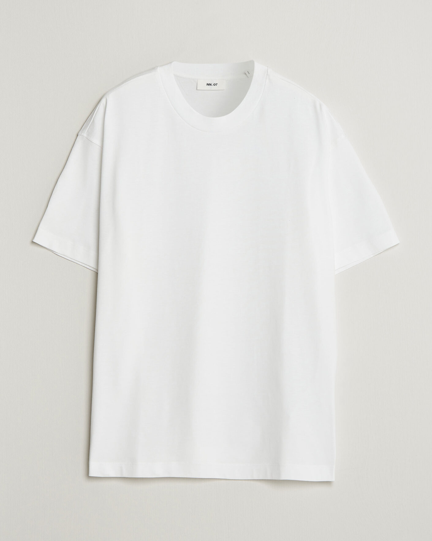 Uomini | T-shirt | NN07 | Lionel Suvin Cotton Crew Neck T-Shirt White