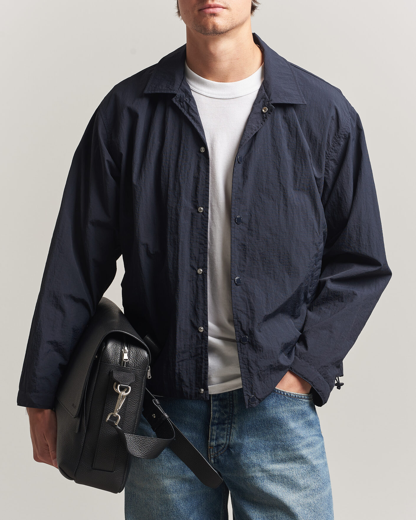 Uomini | Giacche | NN07 | Frenton Coach Jacket Deep Navy