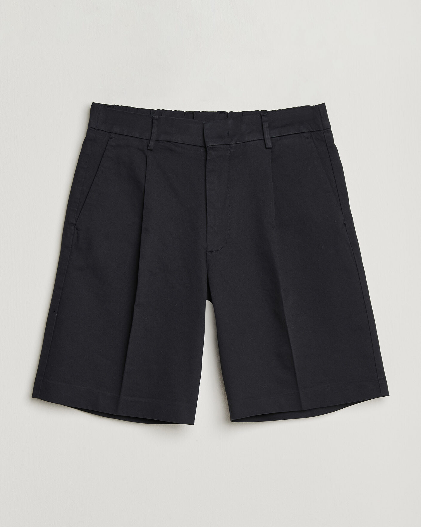Uomini | Pantaloncini | NN07 | Kay Relaxed Fit Cotton Drawstring Shorts Navy Blue