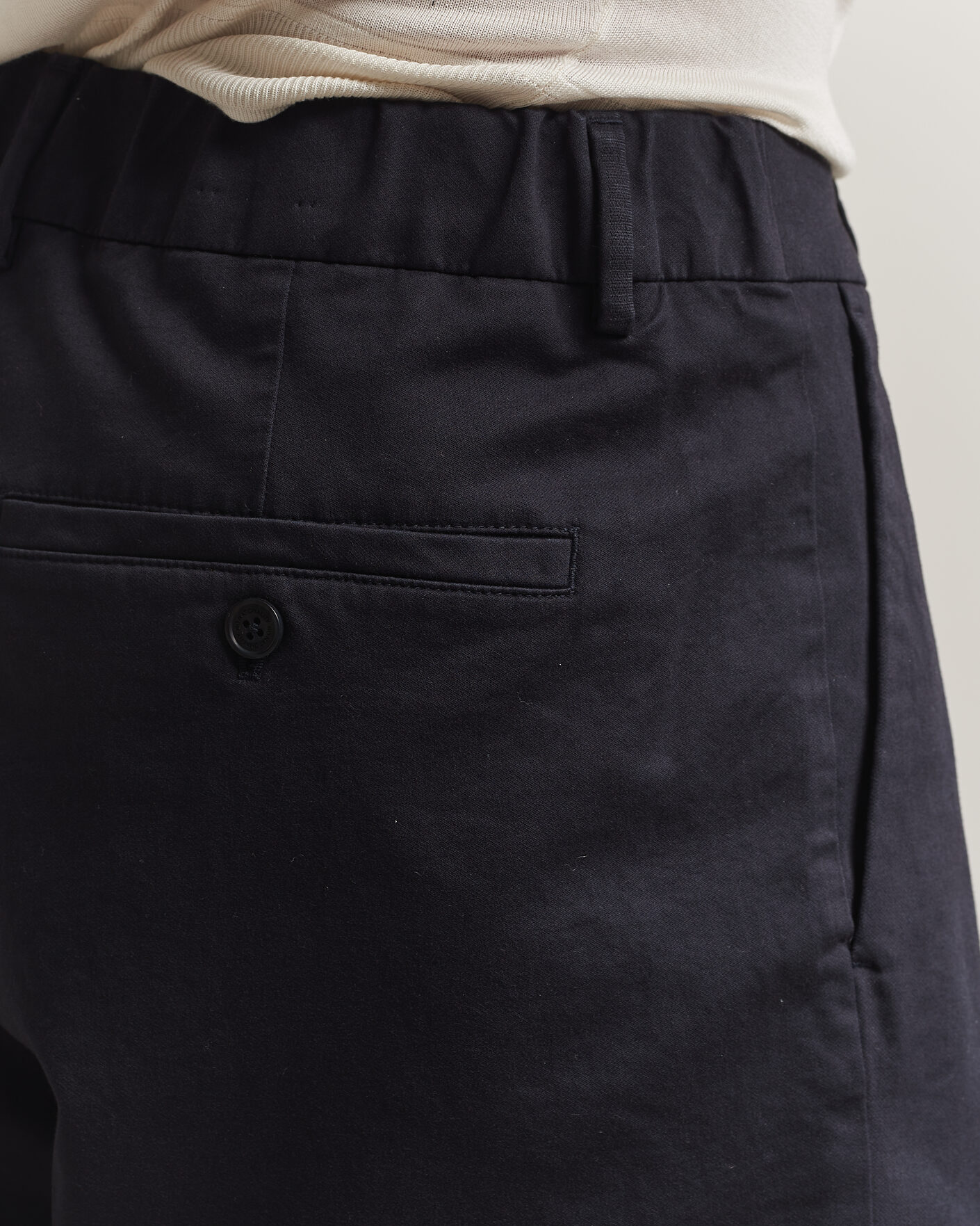 Uomini | Pantaloncini | NN07 | Kay Relaxed Fit Cotton Drawstring Shorts Navy Blue
