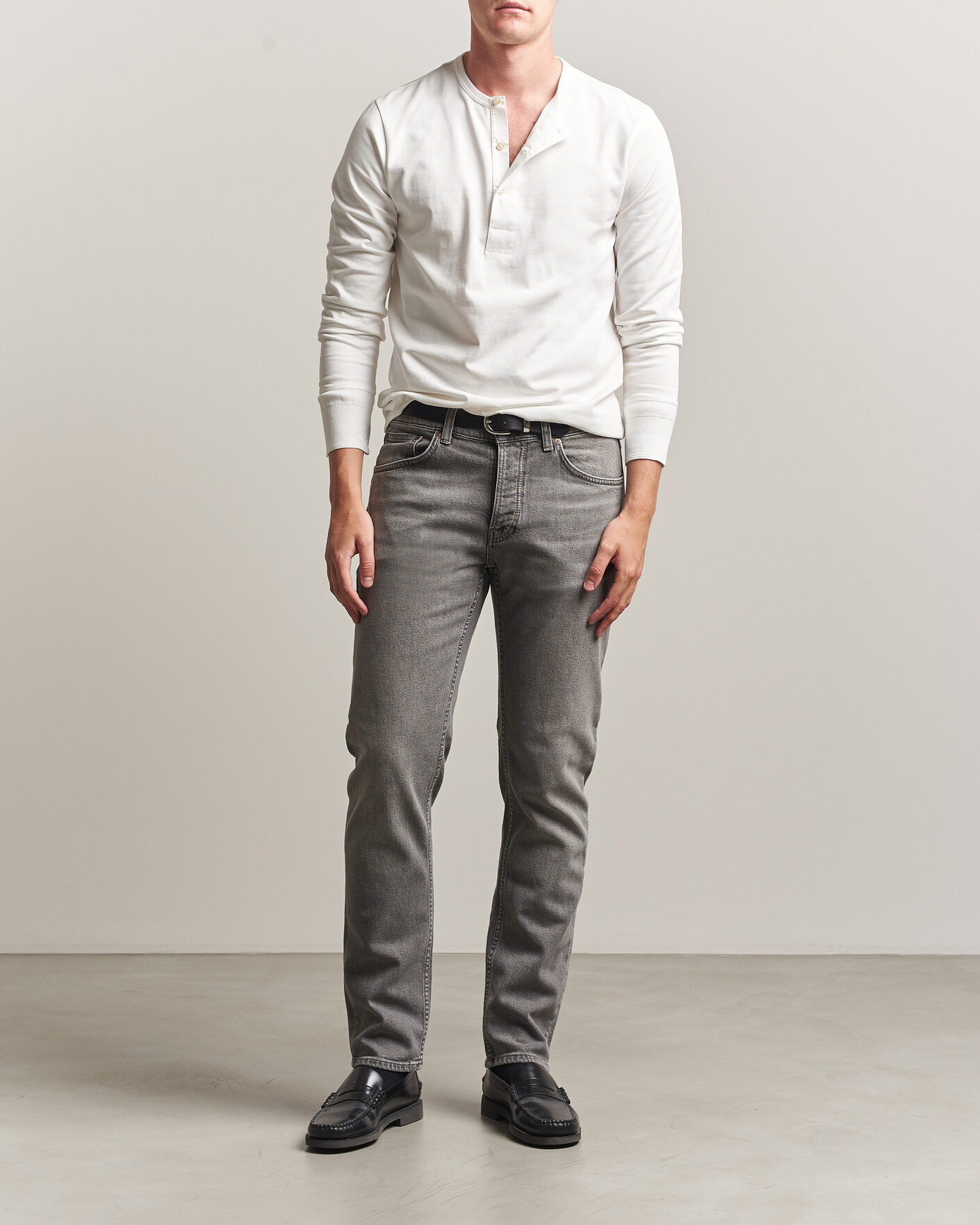 Uomini | Jeans | Nudie Jeans | Solid Ollie Jeans Pale Ash