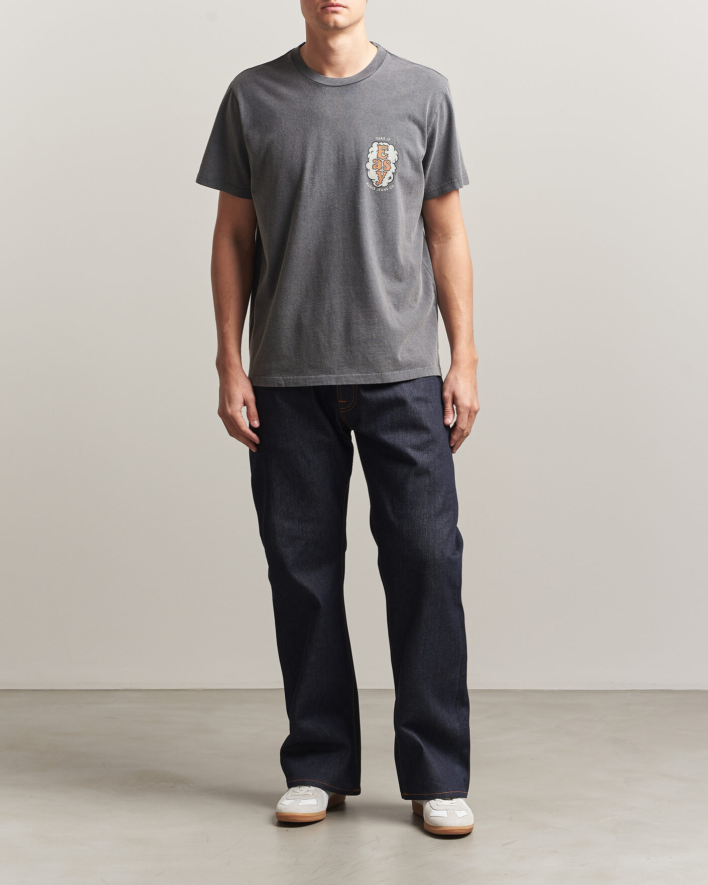 Uomini | Jeans | Nudie Jeans | Regular Alf Jeans Dry One