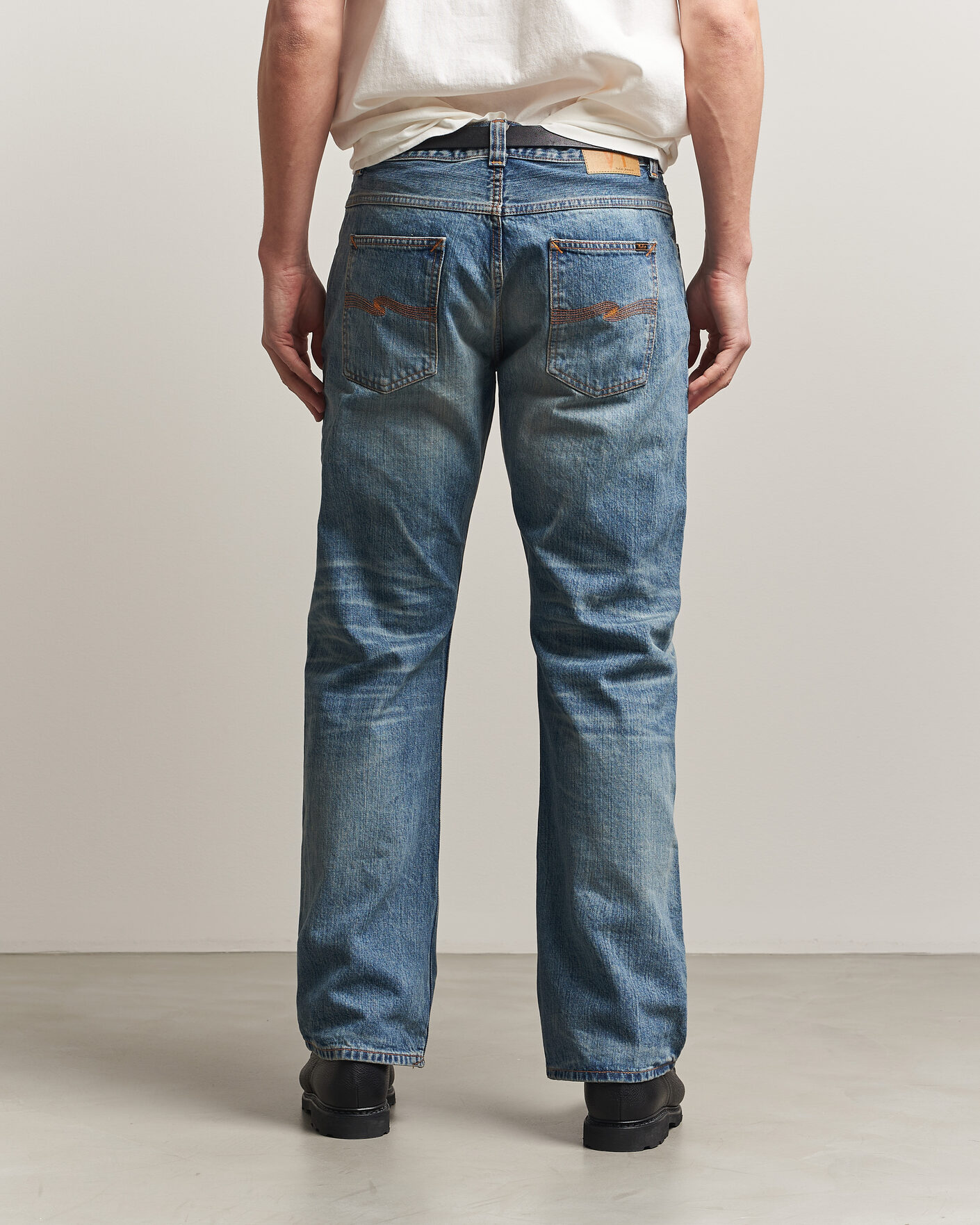 Uomini | Pantaloni | Nudie Jeans | Regular Alf Jeans Silver Tracks