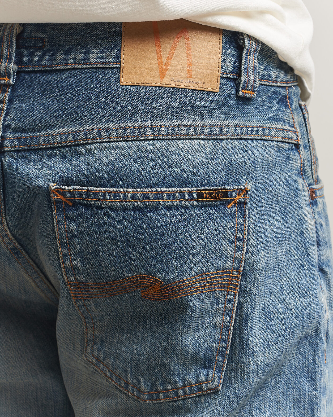 Uomini | Pantaloni | Nudie Jeans | Regular Alf Jeans Silver Tracks
