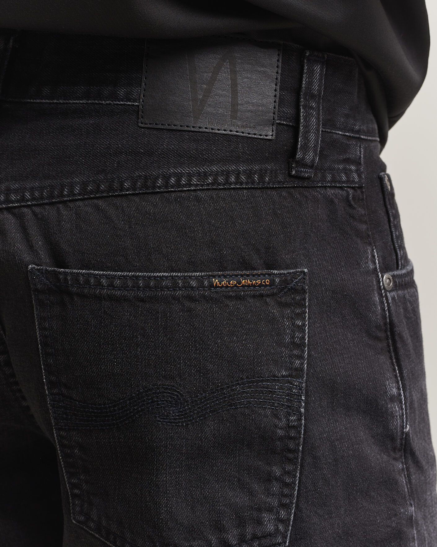 Uomini | Pantaloncini | Nudie Jeans | Seth Denim Shorts Dune Black
