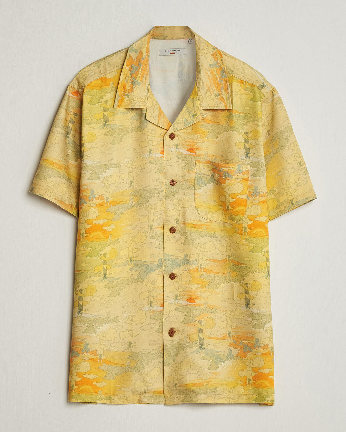 Uomini | Camicie | Nudie Jeans | Arvid Hawaii Shirt Drift Away