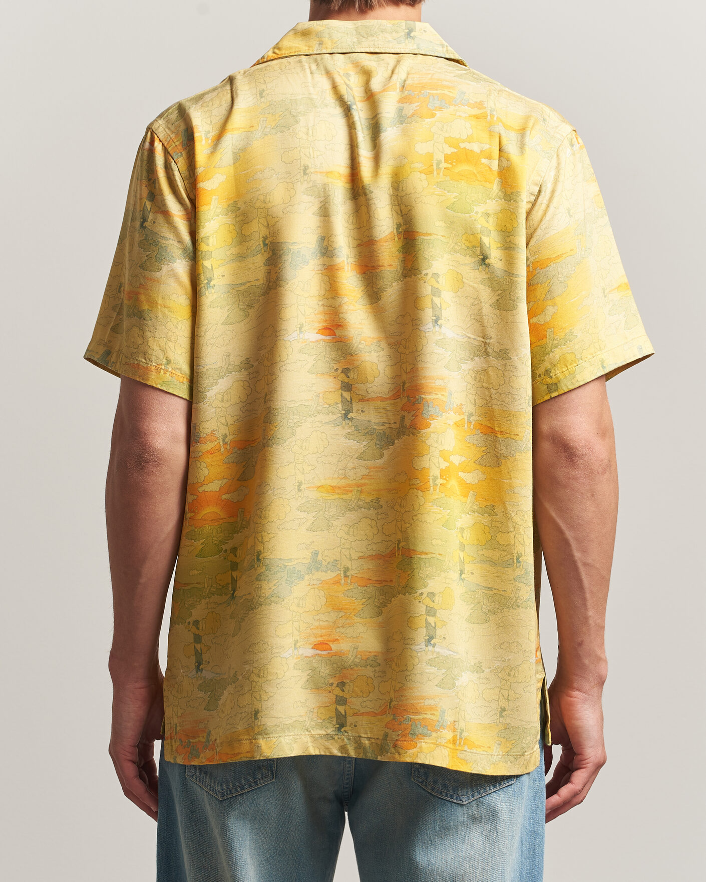 Uomini | Camicie | Nudie Jeans | Arvid Hawaii Shirt Drift Away