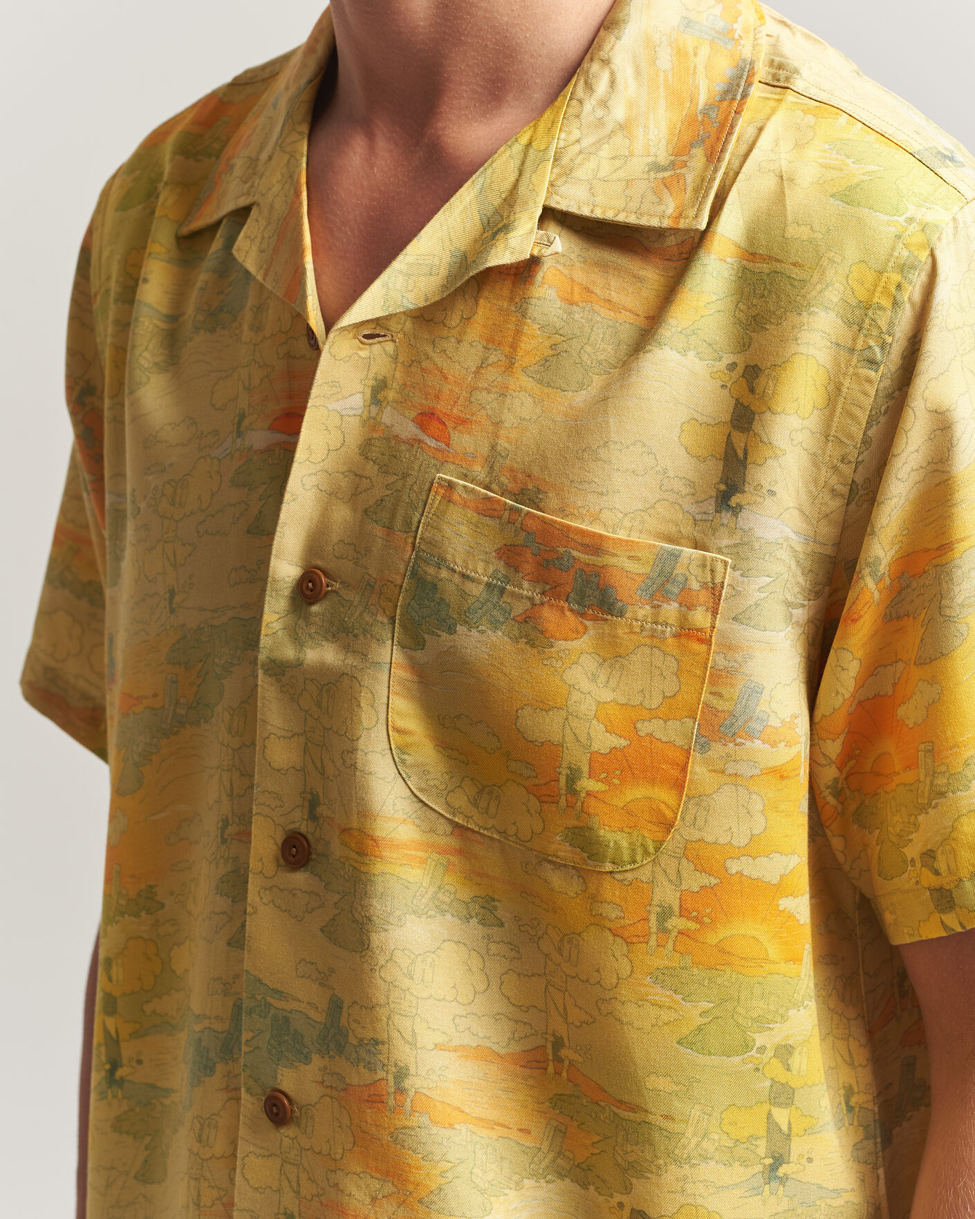 Uomini | Camicie | Nudie Jeans | Arvid Hawaii Shirt Drift Away