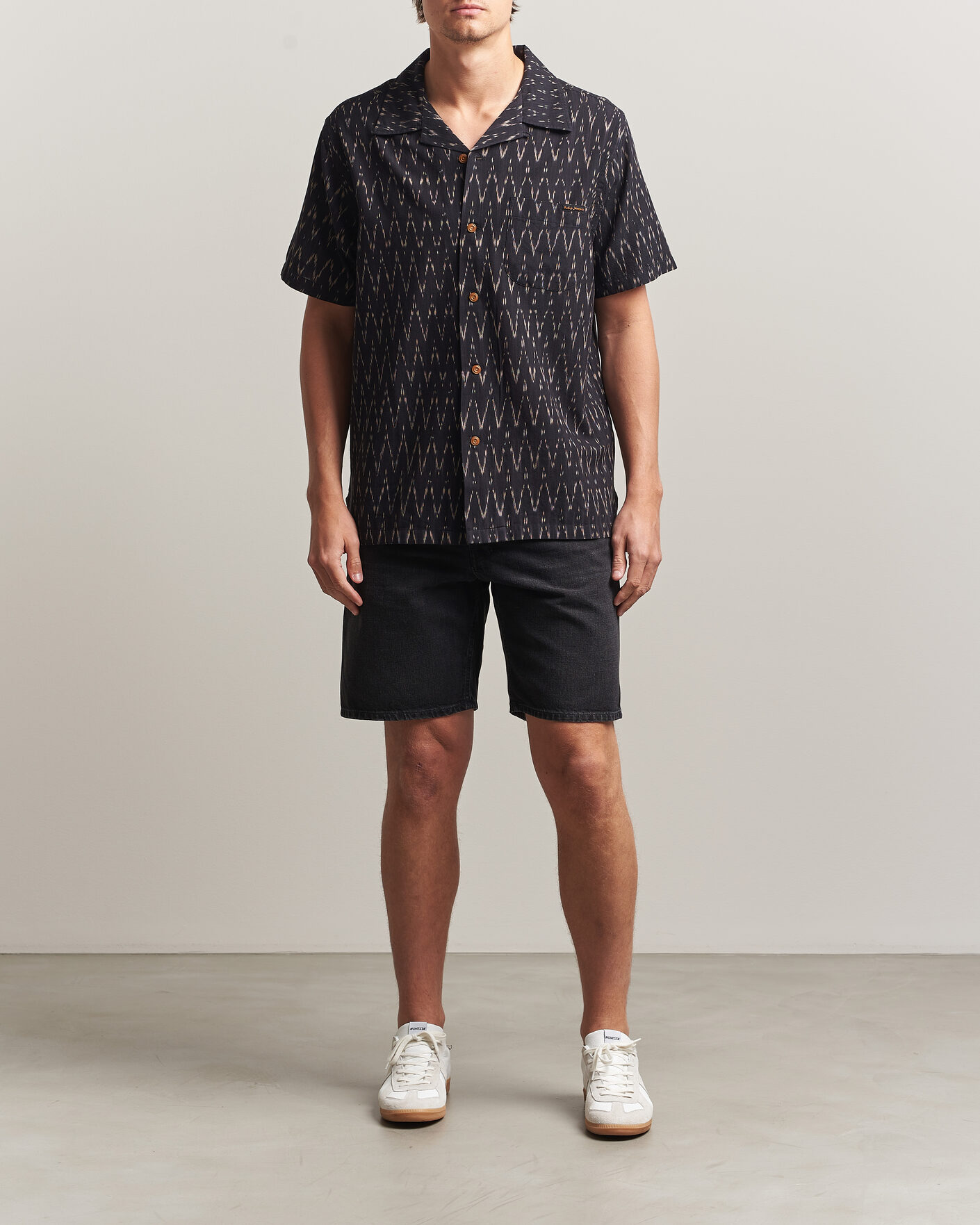 Uomini | Camicie | Nudie Jeans | Arvid Hawaii Shirt Ikat Multi