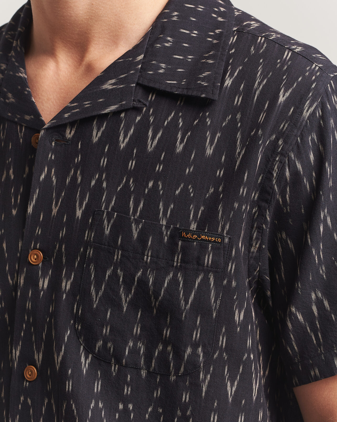 Uomini | Camicie | Nudie Jeans | Arvid Hawaii Shirt Ikat Multi