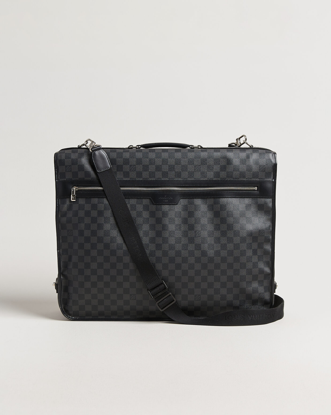 Uomini | Pre-Owned & Vintage Bags | Louis Vuitton Pre-Owned | Garment Case Damier Graphite